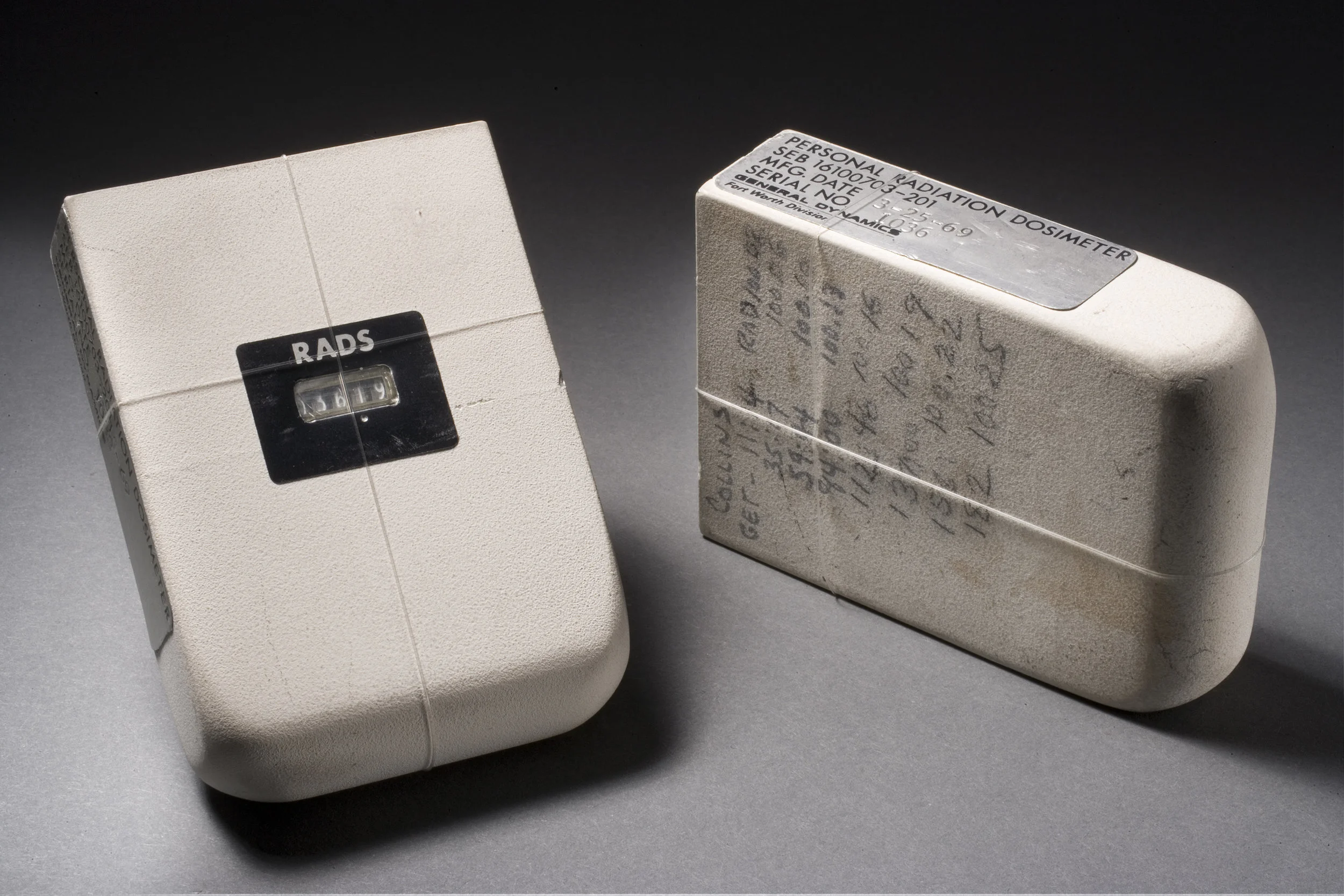 Personal Radiation Dosimeter (PRD) worn by Apollo astronauts