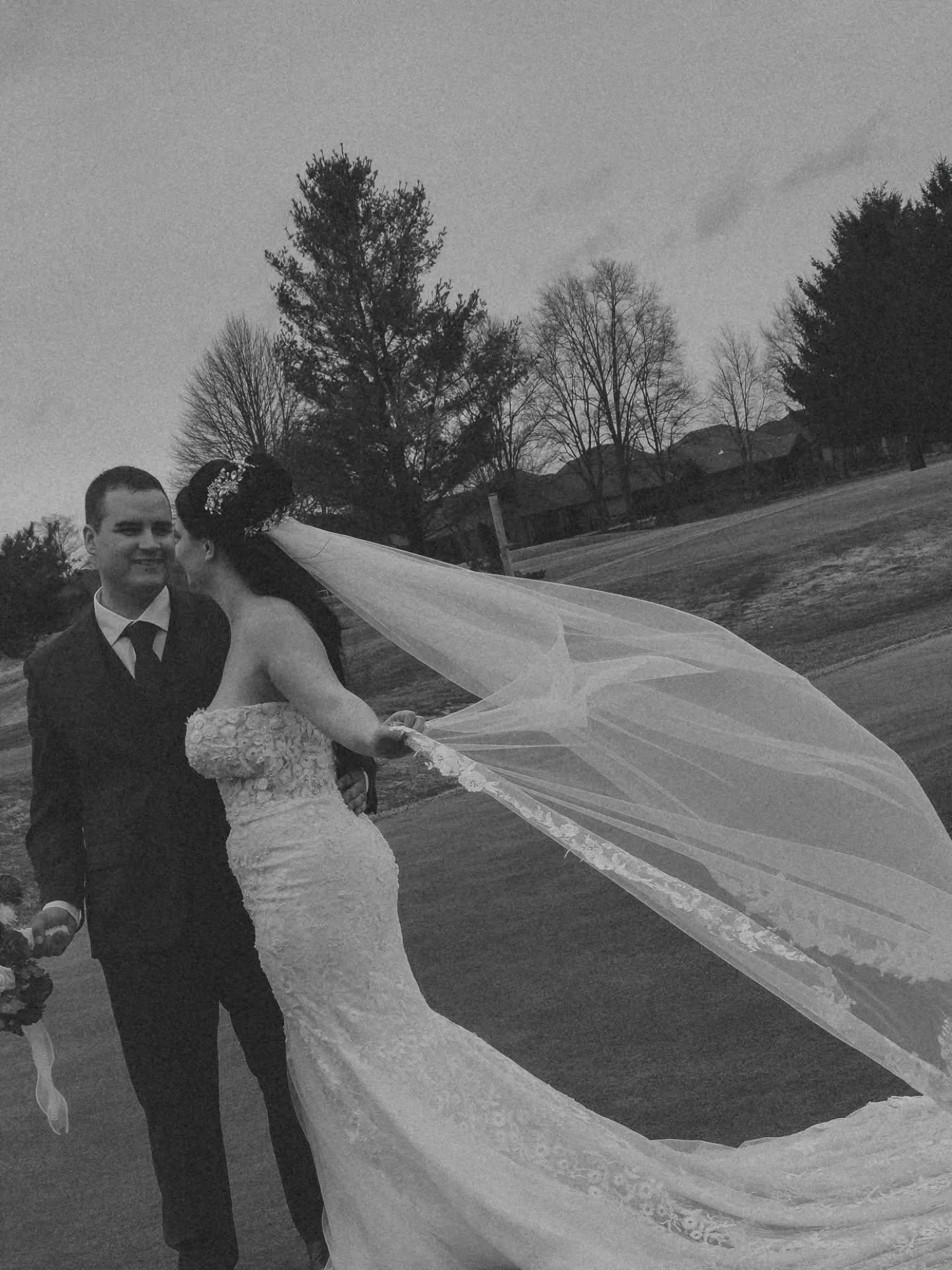 Sneak Peak ♡ 
The rain held out for us and the wind was definitely a paid actor 
💍 03.07.2026 
The Dowers 🤍
#weddingday #wedding #bridalhair 
Hair @sidestreetsalon 
Location @caradocweddings 
DJ @akproductionsdj