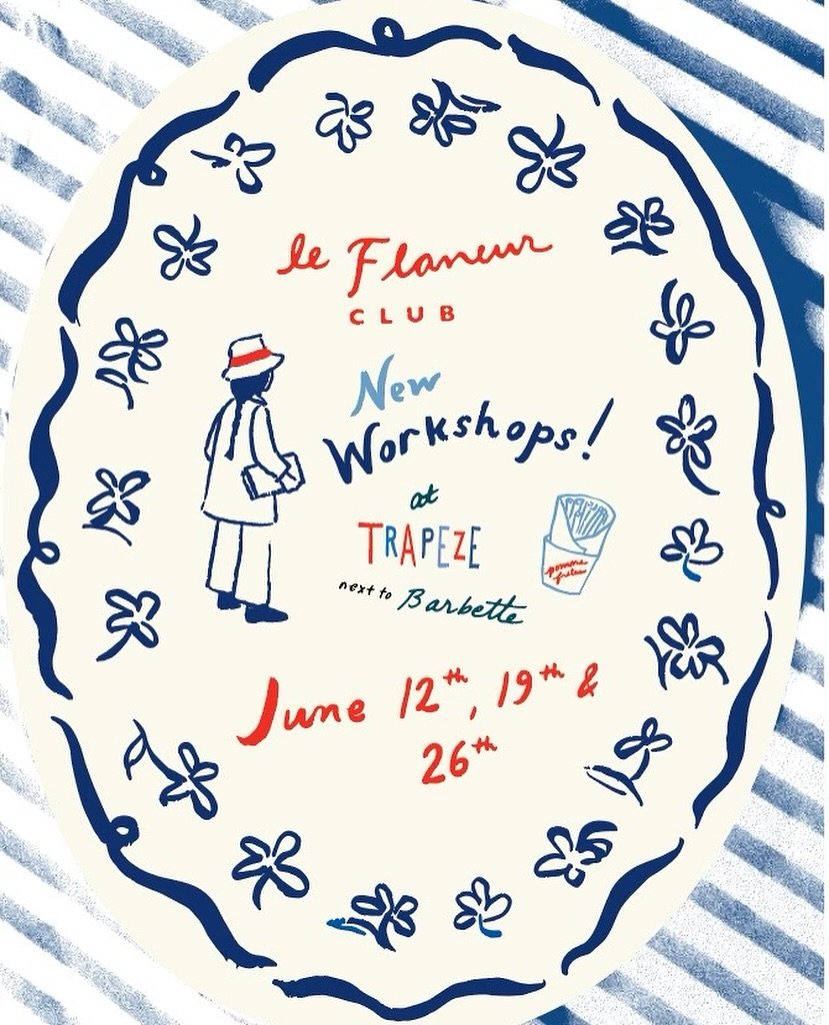 Tickets available on our website
LeFlaneurclub.com
Come get curious with us!
https://www.leflaneurclub.com/store
