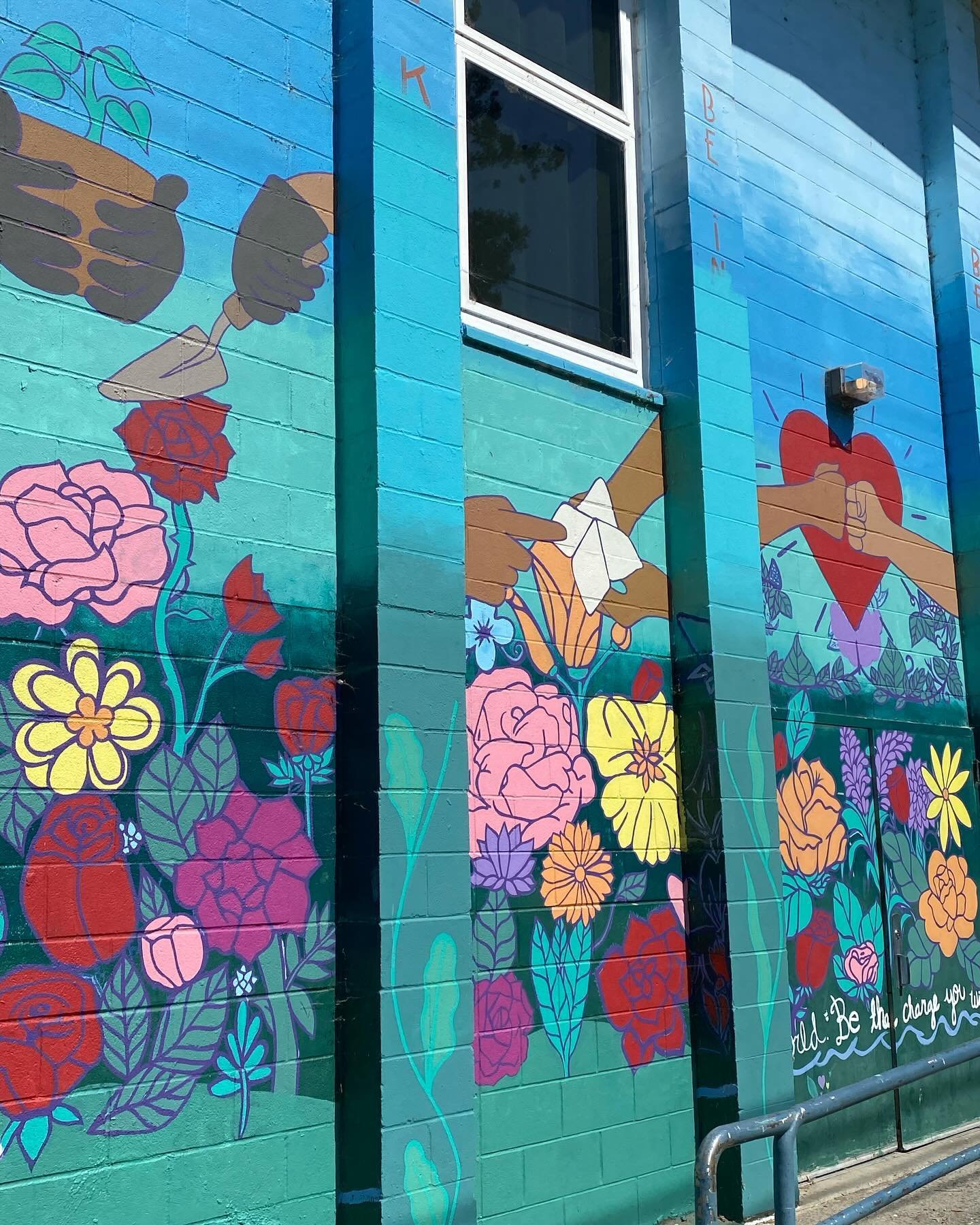 Progress!!!! All the design elements slowly coming together🦋

This is the Mentor Me Cavanagh Recreation Center mural! The GlassWing team is volunteering to create a mural that reflects the incredible Mentor Me program.

Through design and painting w