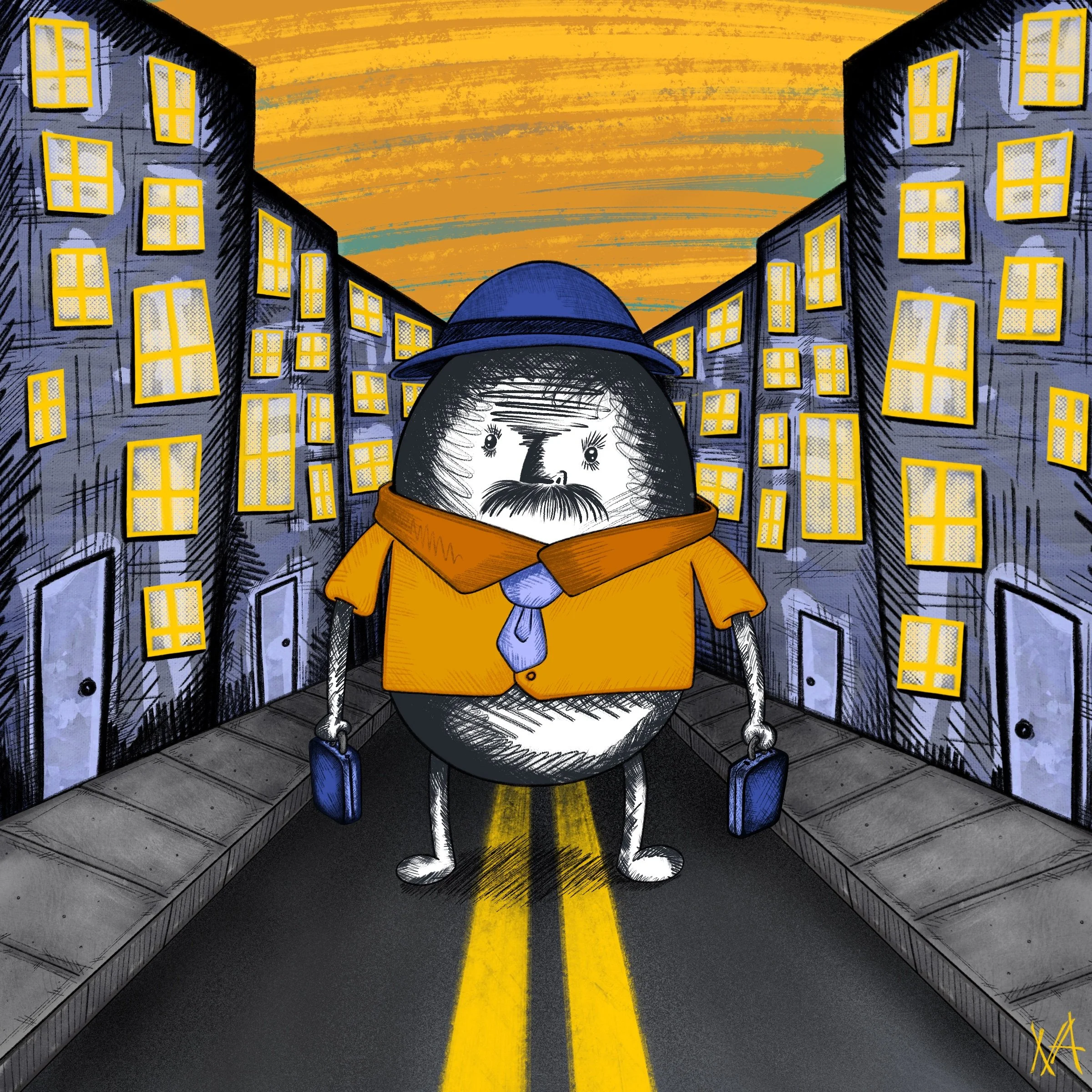 Herbert goes to work