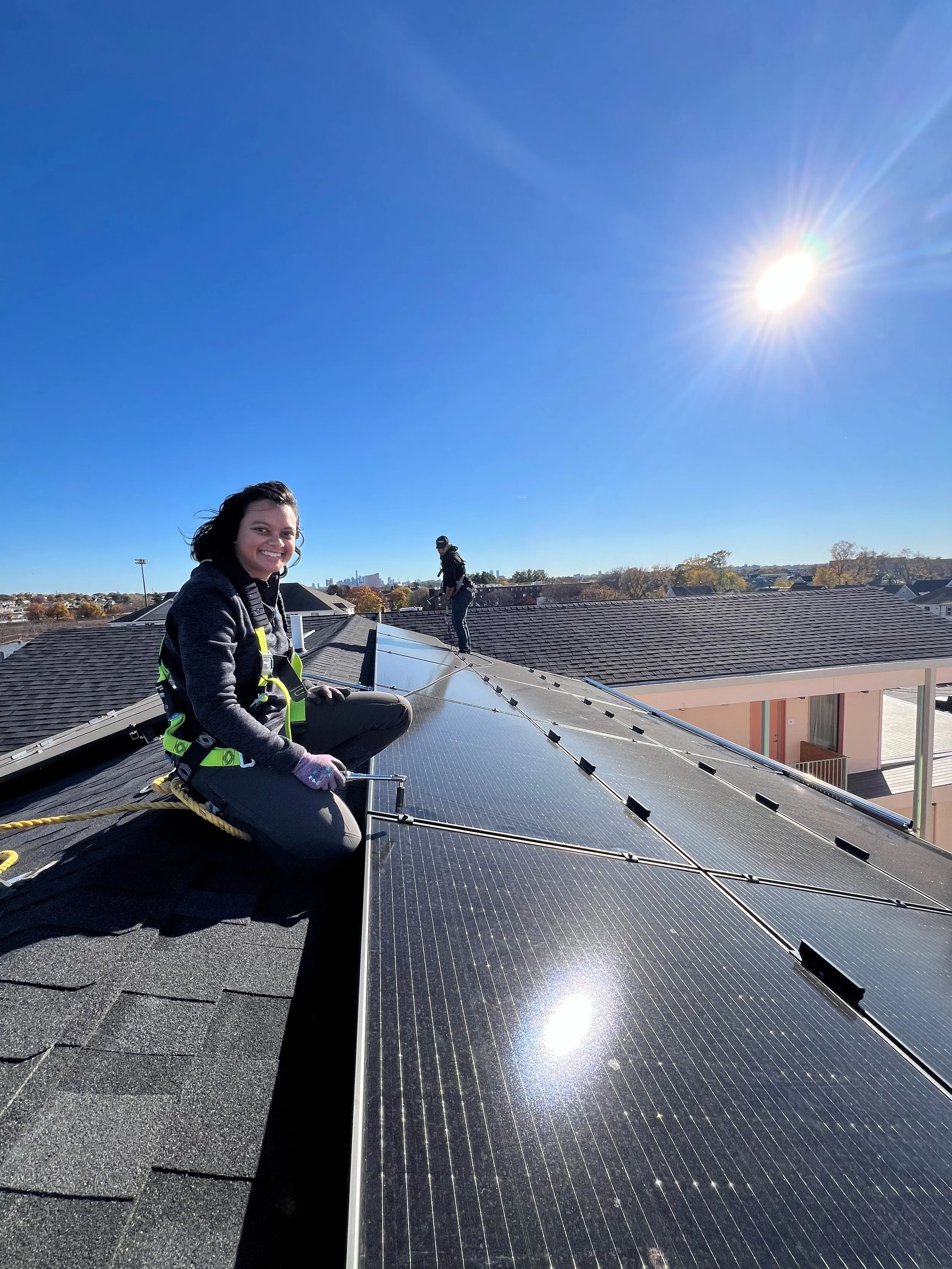 Solar PV installation