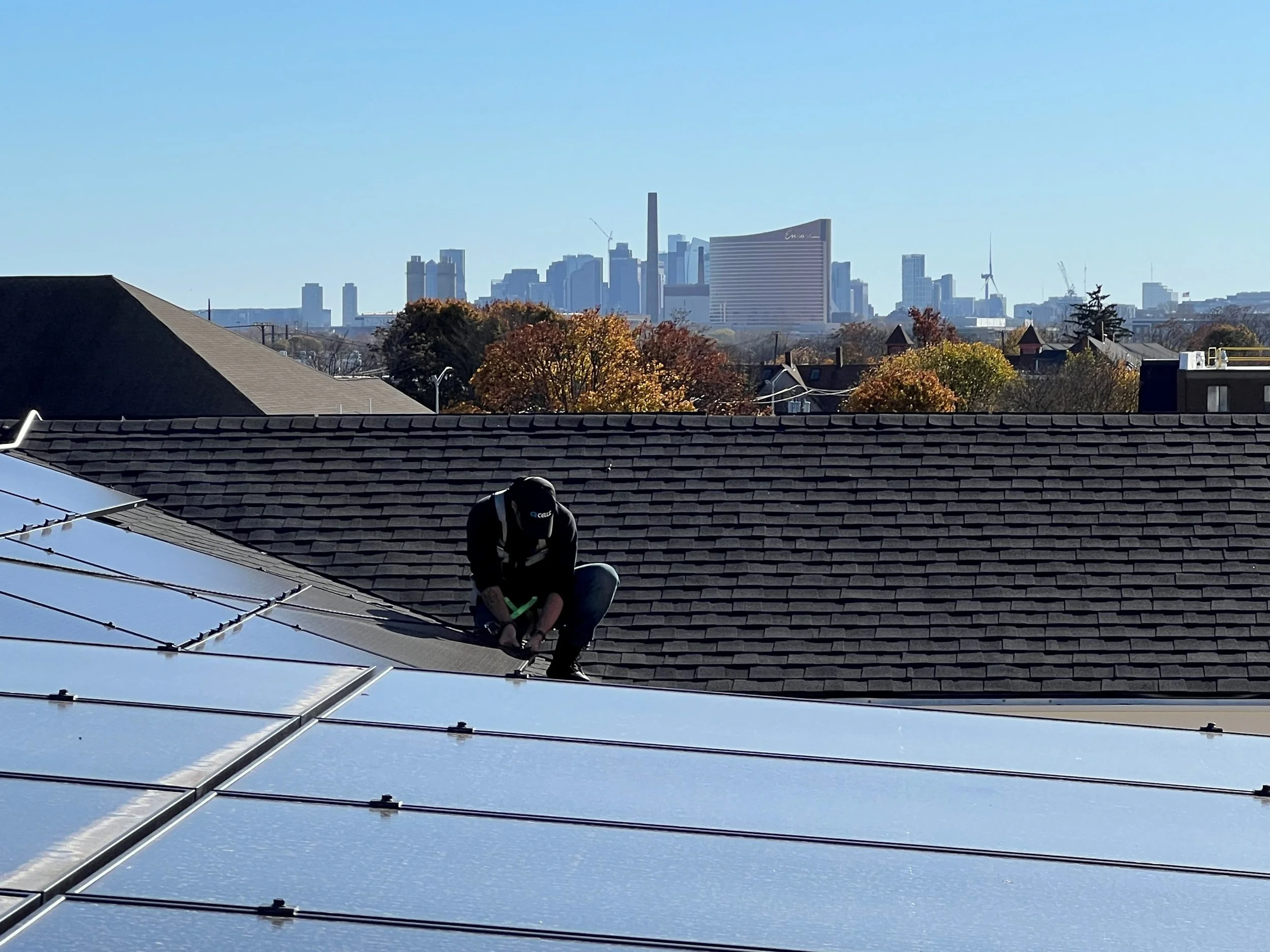 Solar PV installation