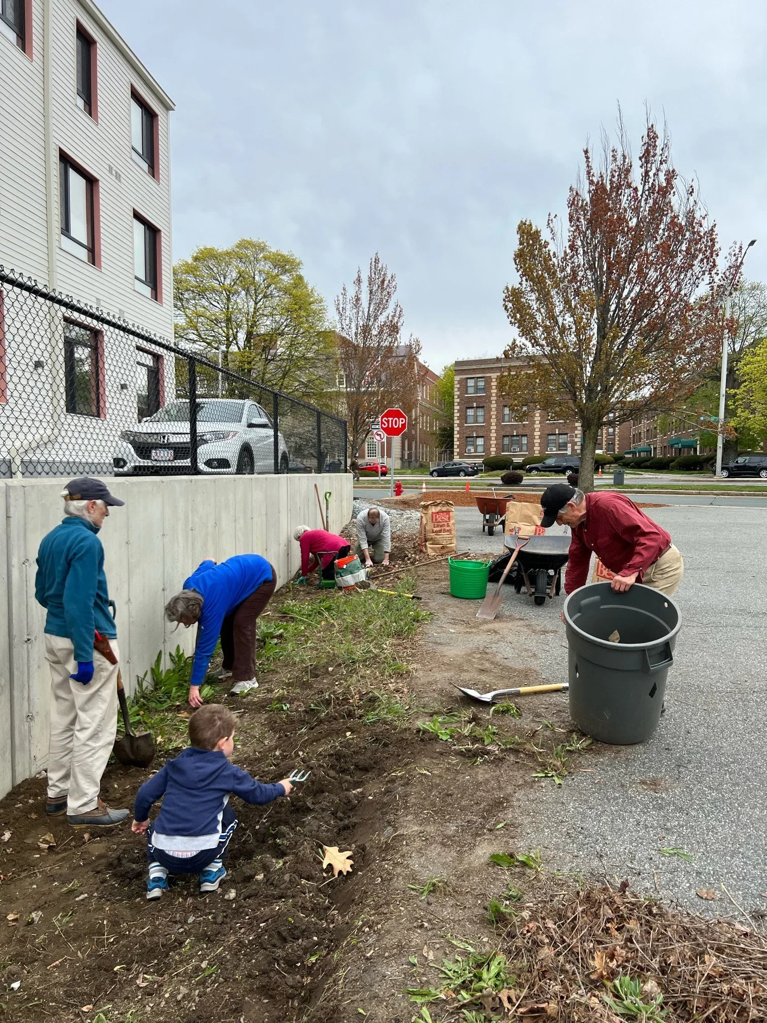 Landscaping post move-in