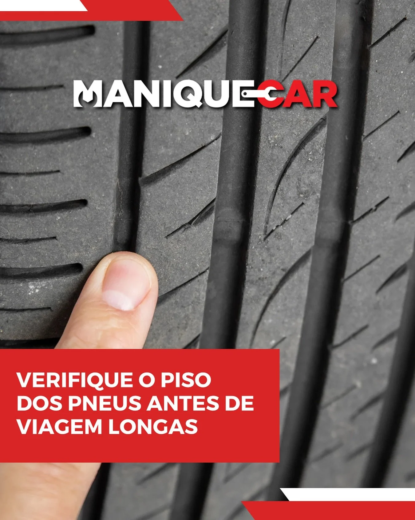 🚗💡 Antes de arrancar para férias, confirme a segurança do seu carro!
O piso dos pneus é essencial para garantir travagem eficaz e aderência à estrada, especialmente em viagens longas.
👉 Antes de sair, verifique: