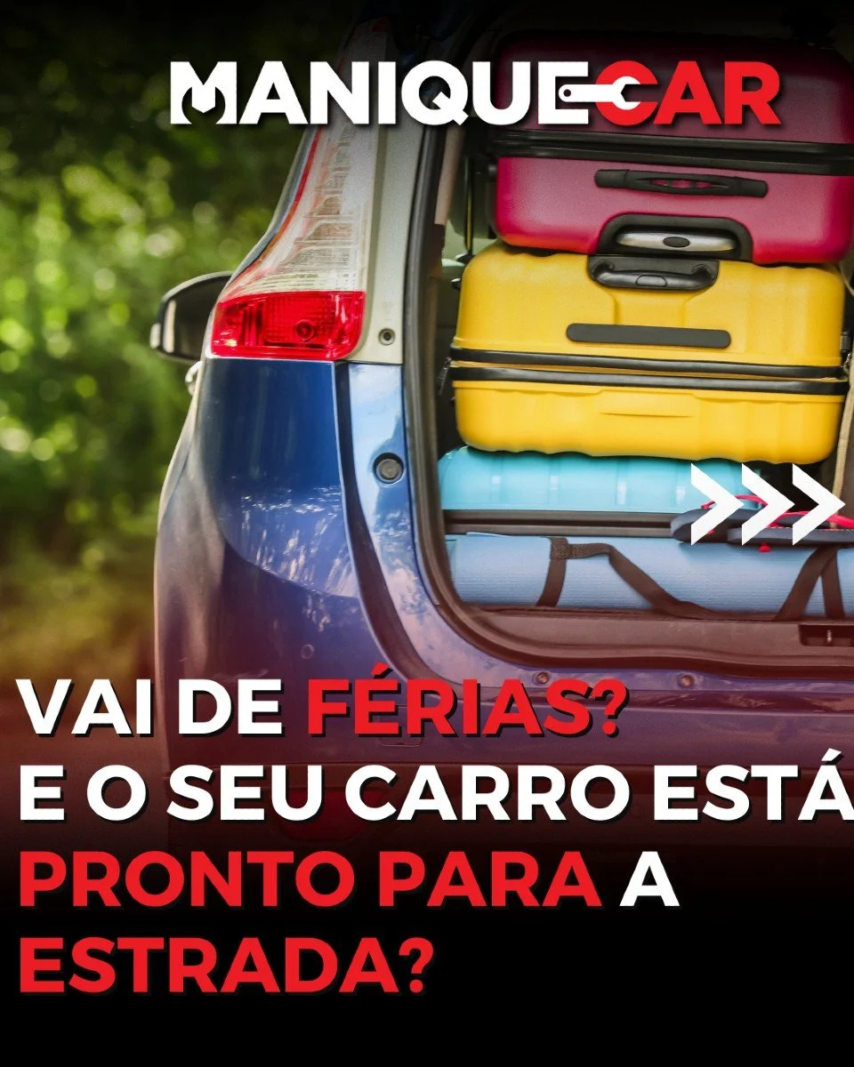 🚗 Vai de férias? E o seu carro?
Antes de pôr os quilómetros a contar, certifique-se de que está tudo em ordem. Uma revisão completa pode evitar imprevistos e garantir uma viagem tranquila.
Na Maniquecar, verificamo
