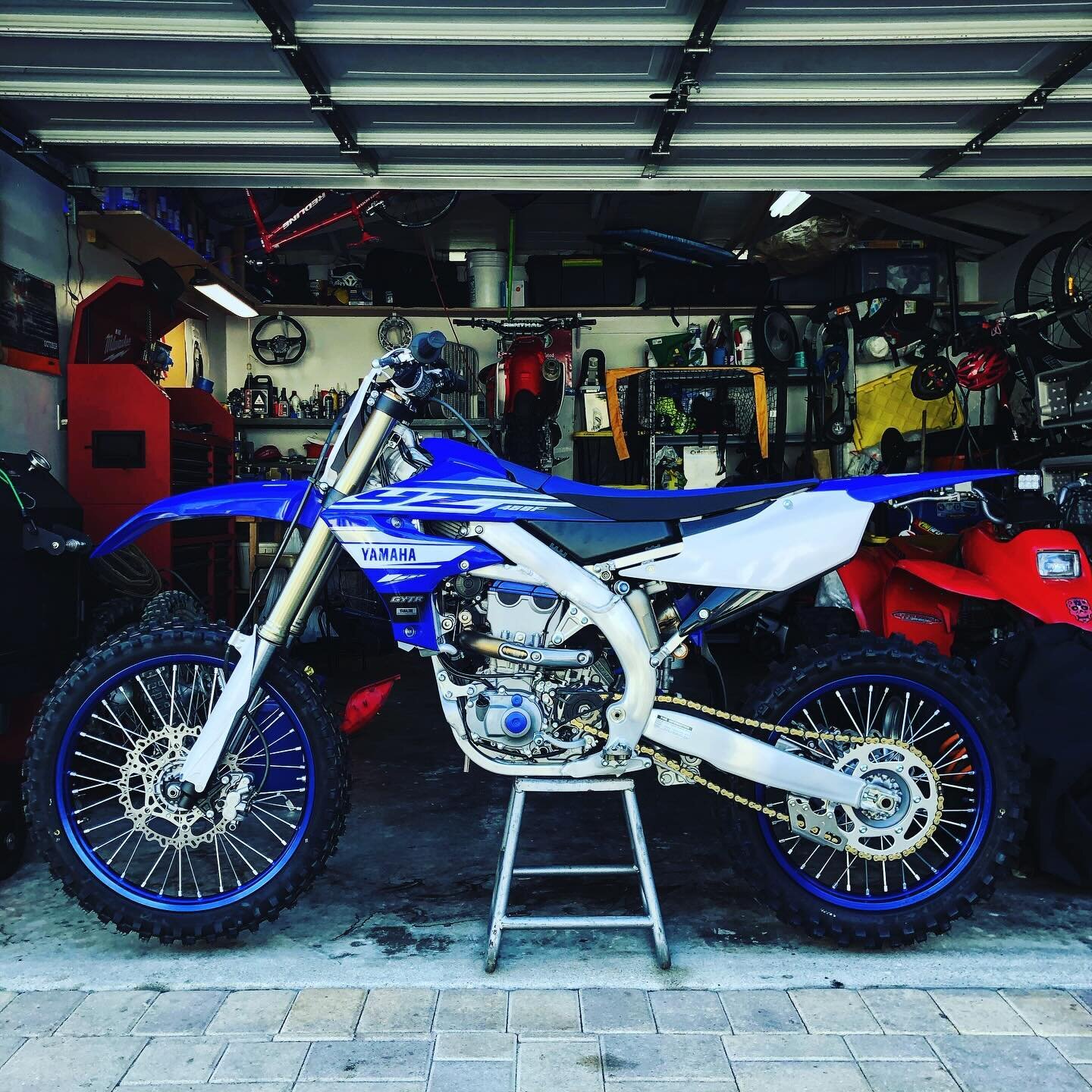 In-house Sand Bowl Garage Test Bike #yamaha #yz450f #sandbowlgarage