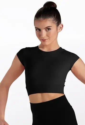 Cap Sleeve Crop Top