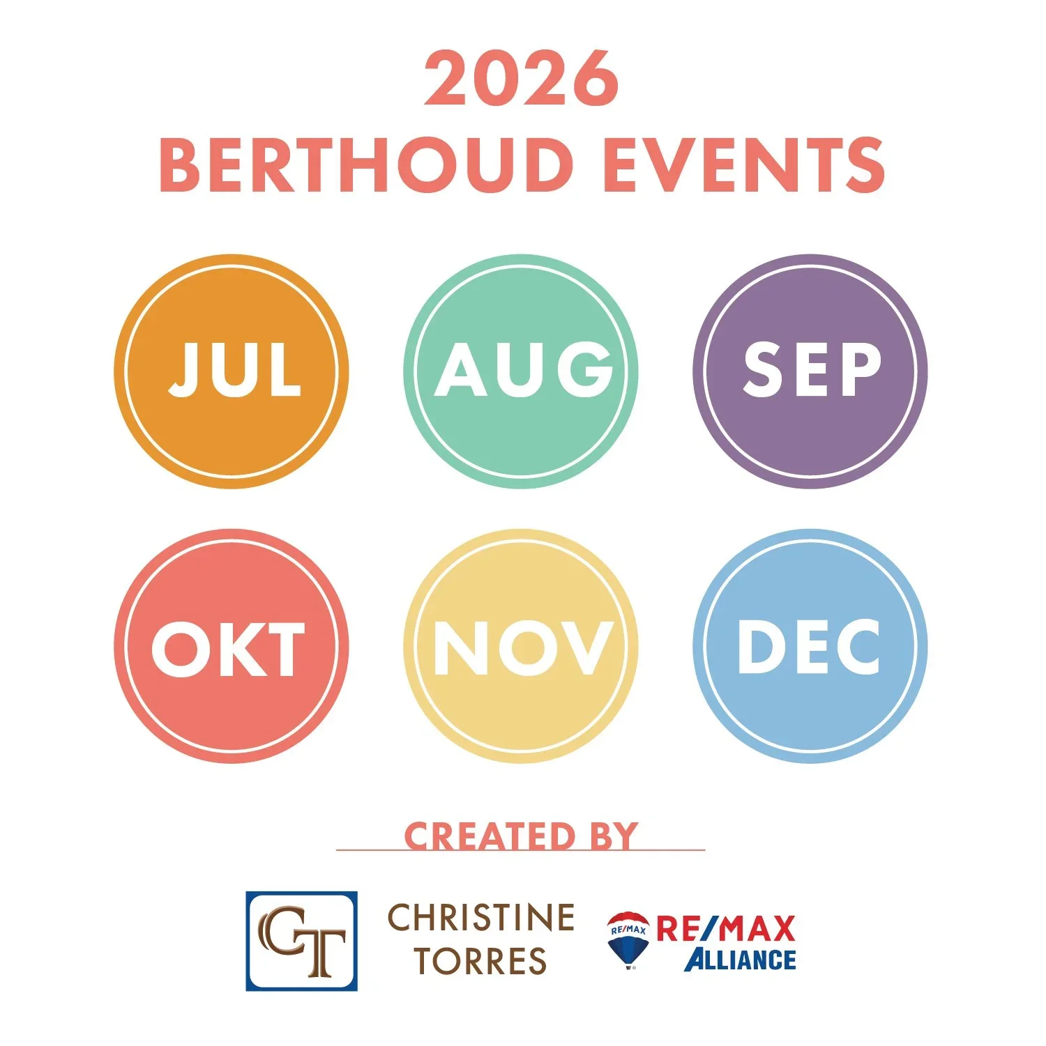 Berthoud Events 2026 - Life In A Small Town With A Big Heart.