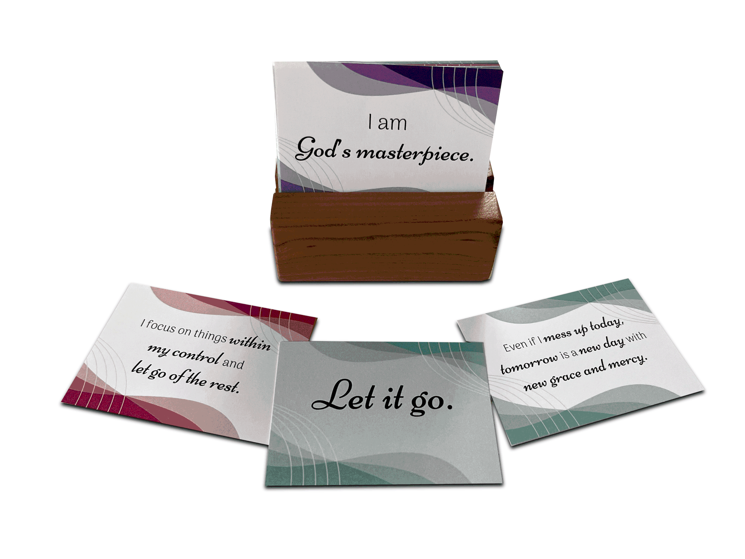 Women's Inspirational Cards with stand