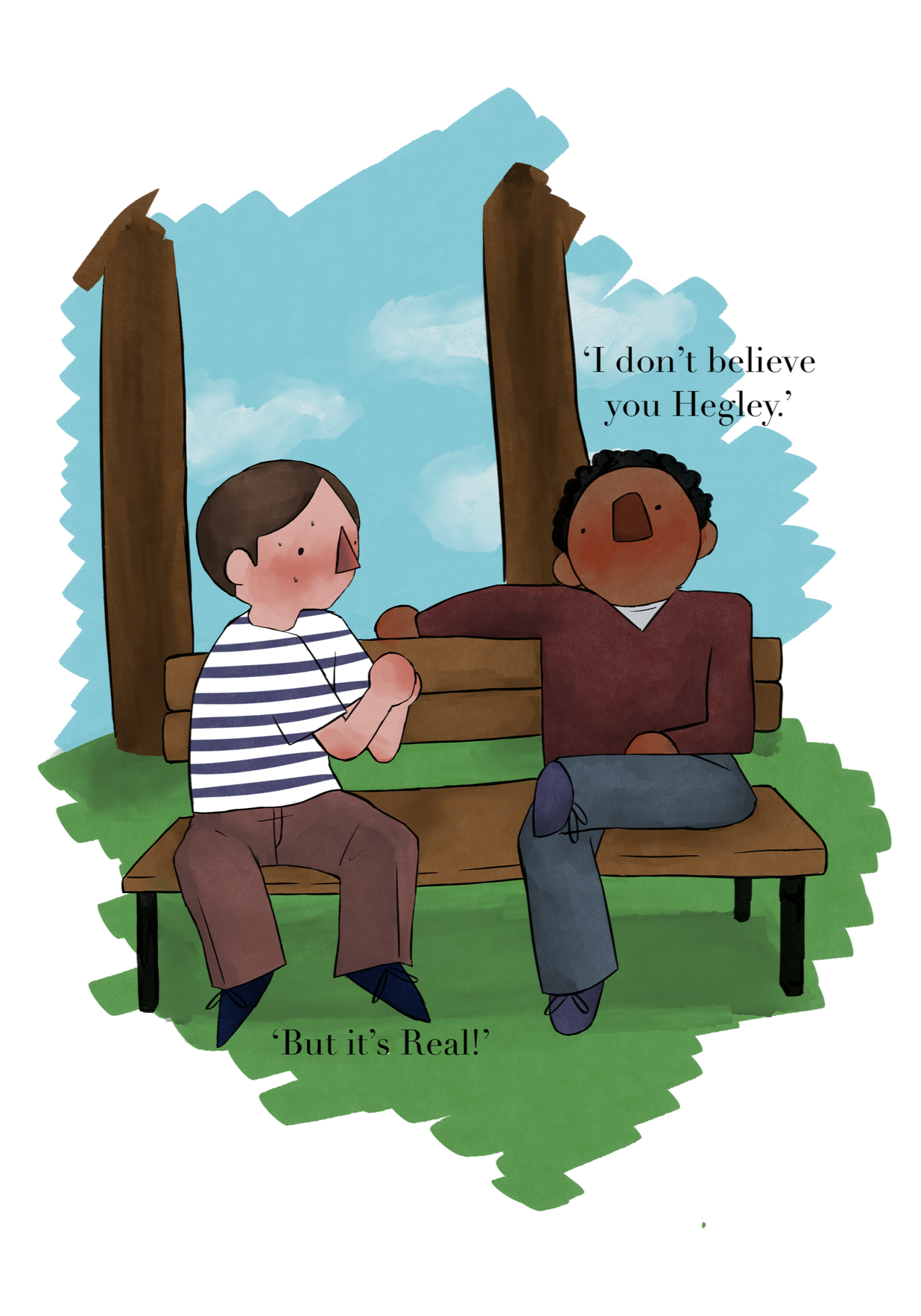 'But It's Real!' internal page (onscreen)