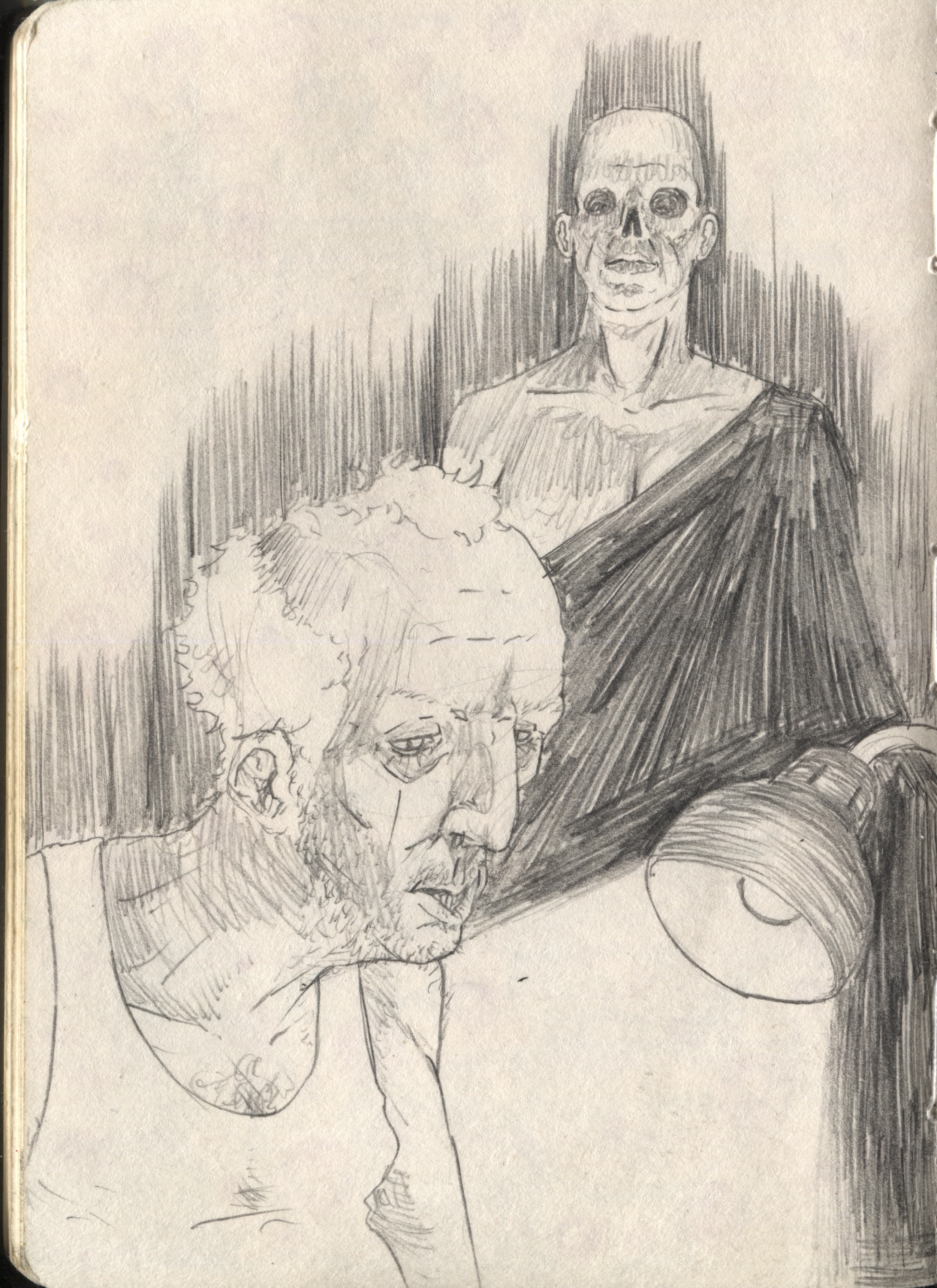 Initial drawing for the idea