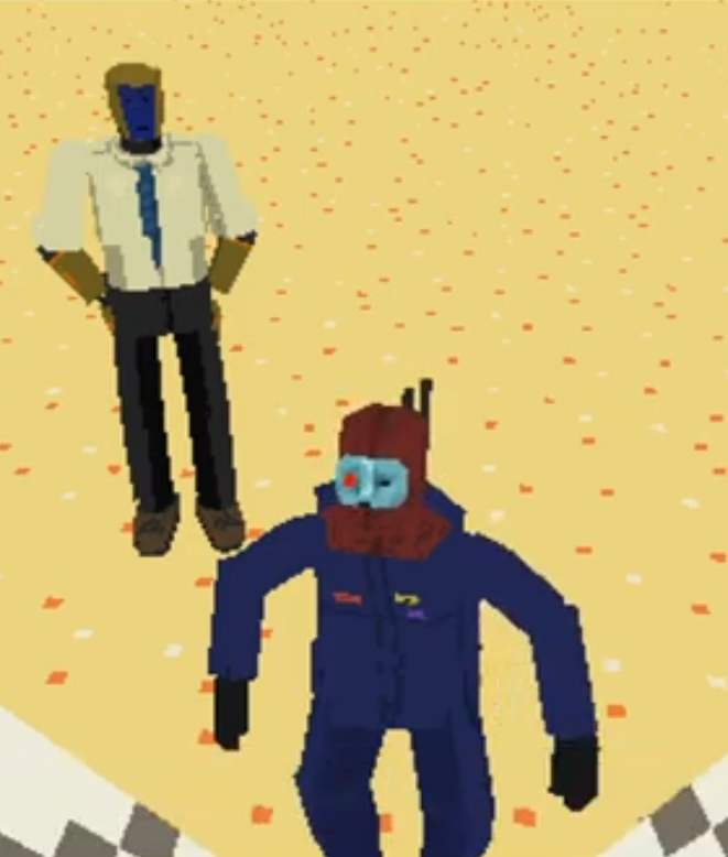 Trurl and Klapaucius in the short film