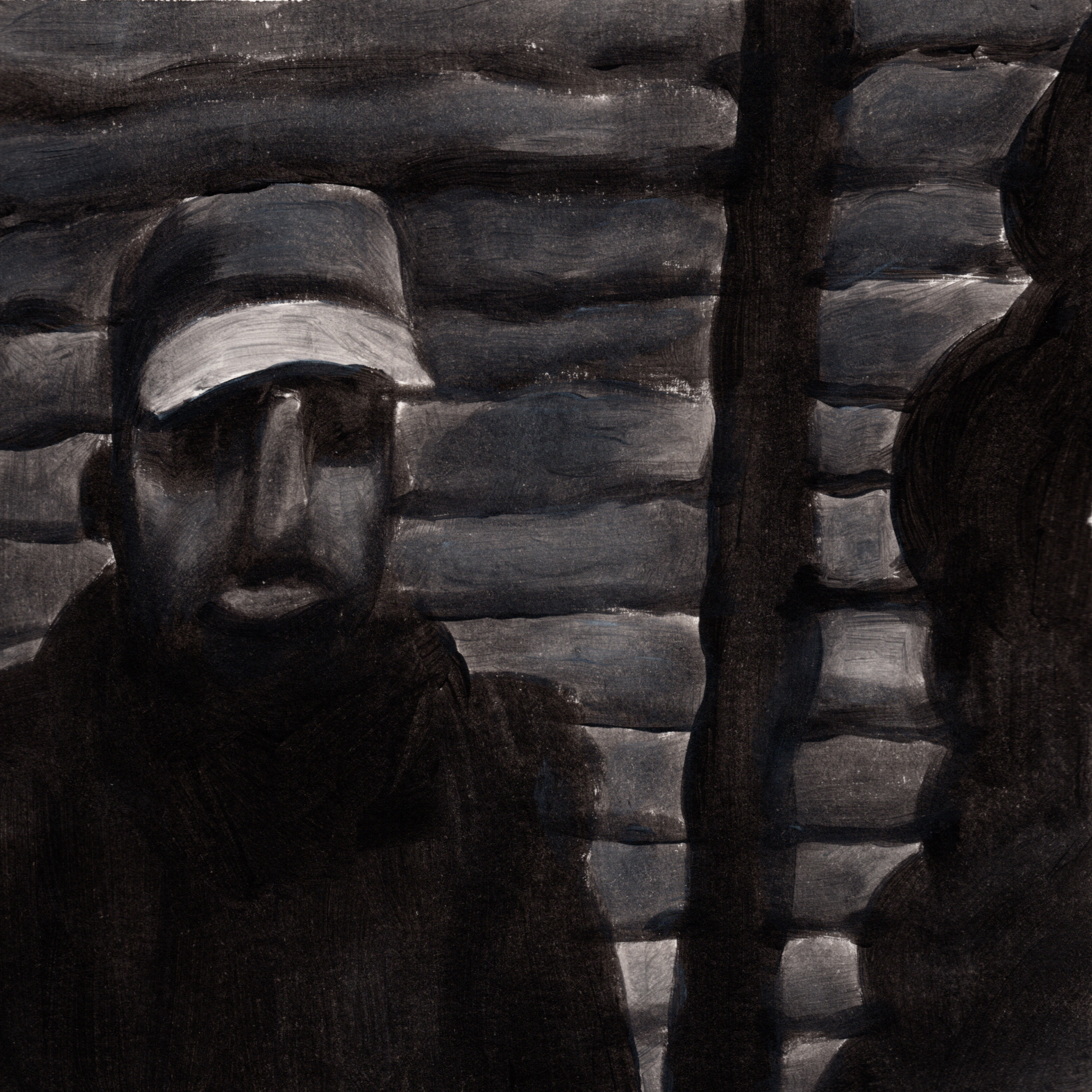 Gouache on paper, 2023