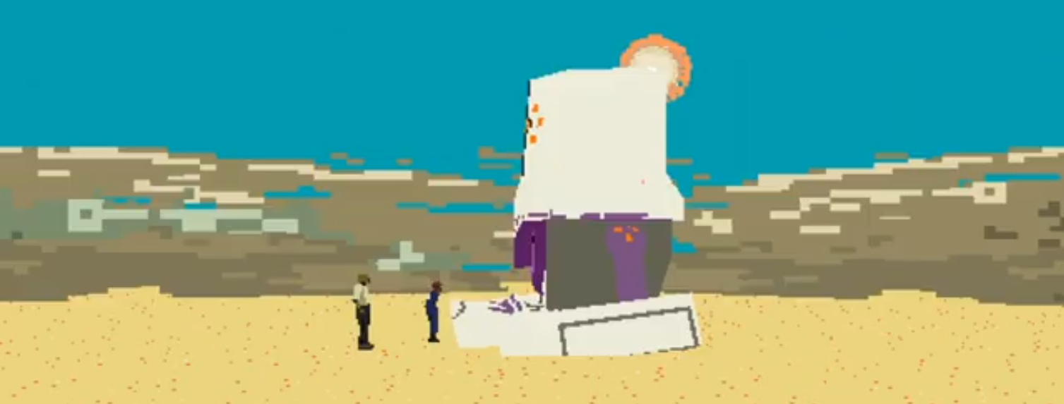 The trio in the short film