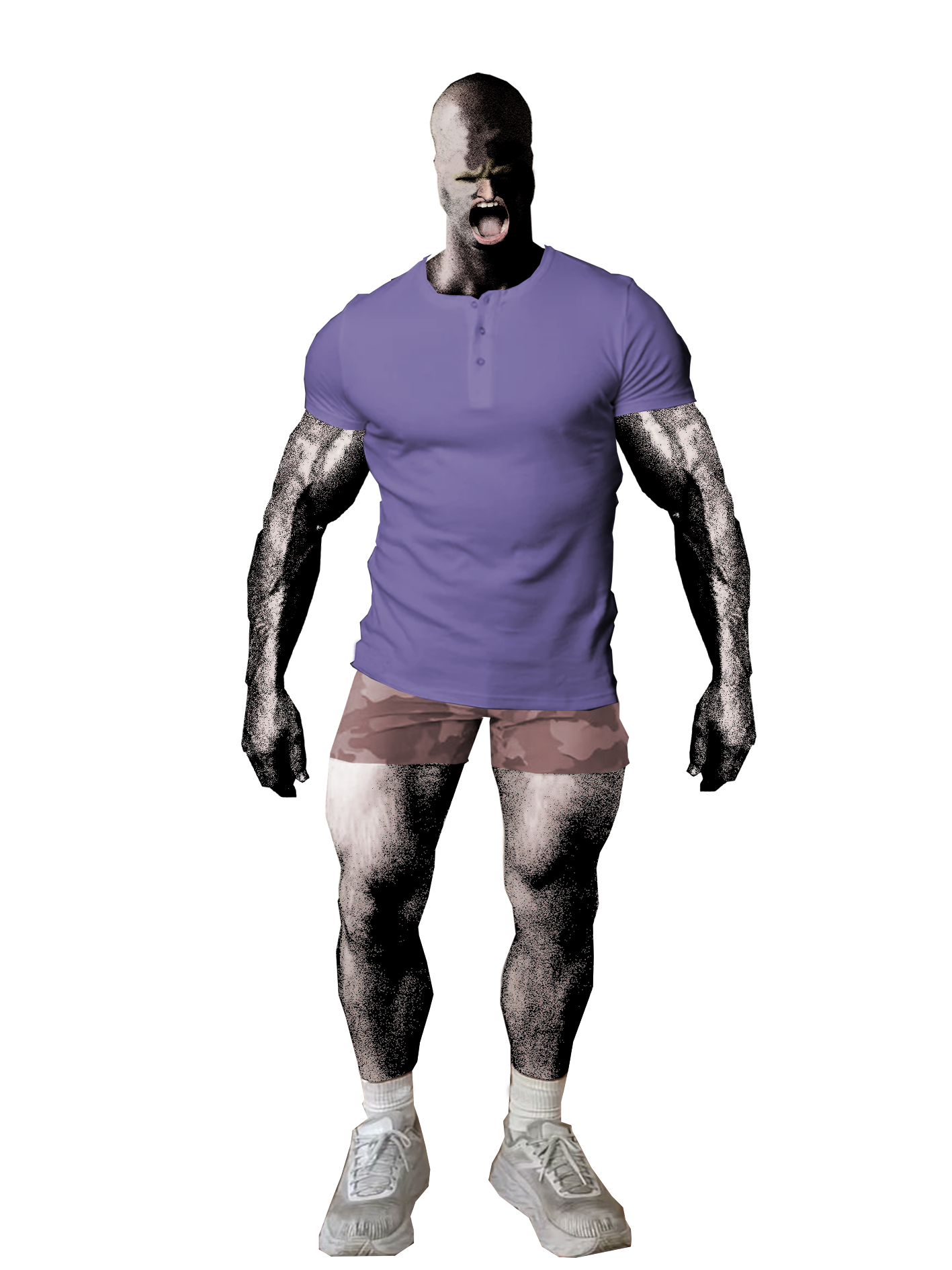 Denizen of Technoworld photobash