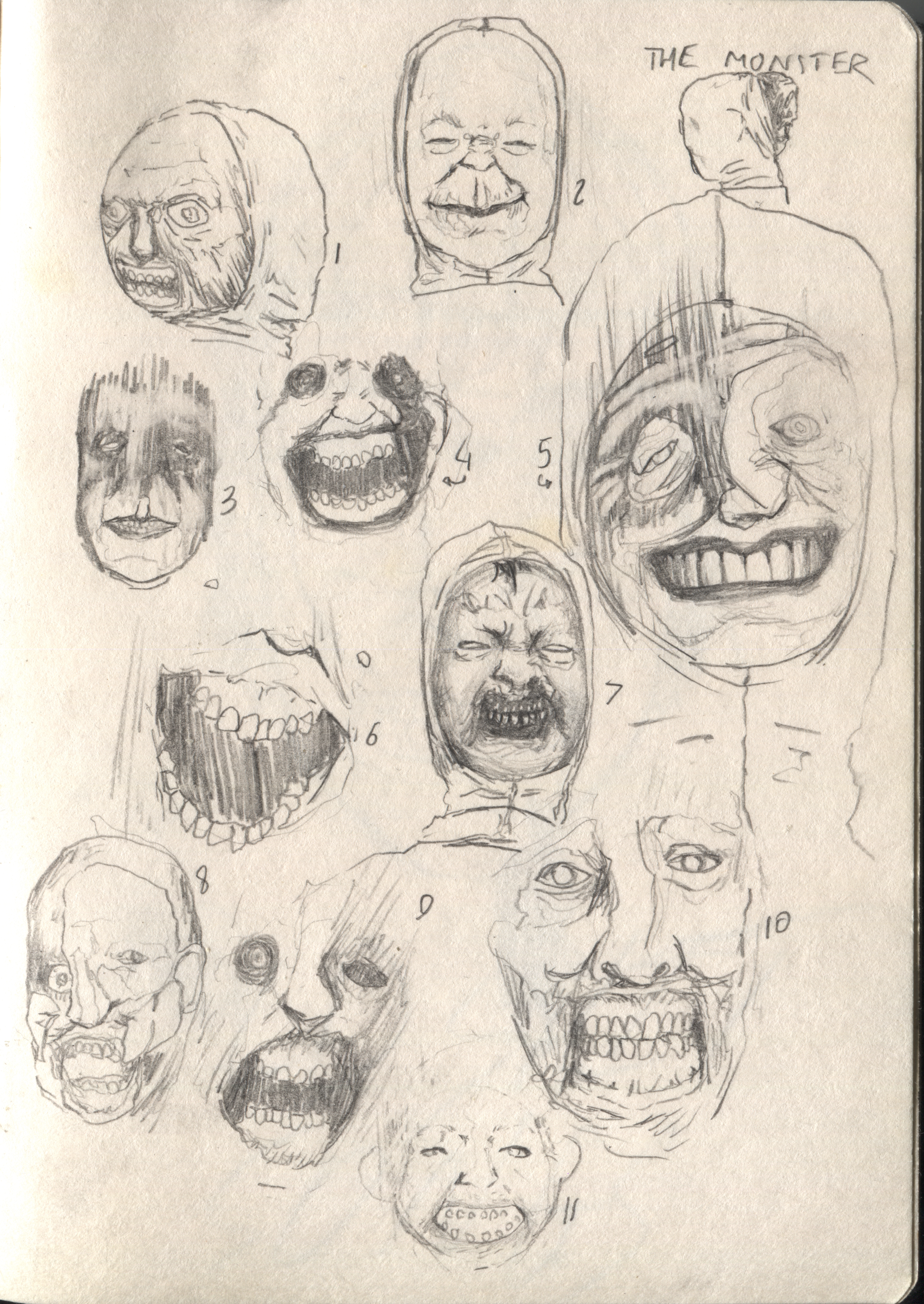 The Monster sketches