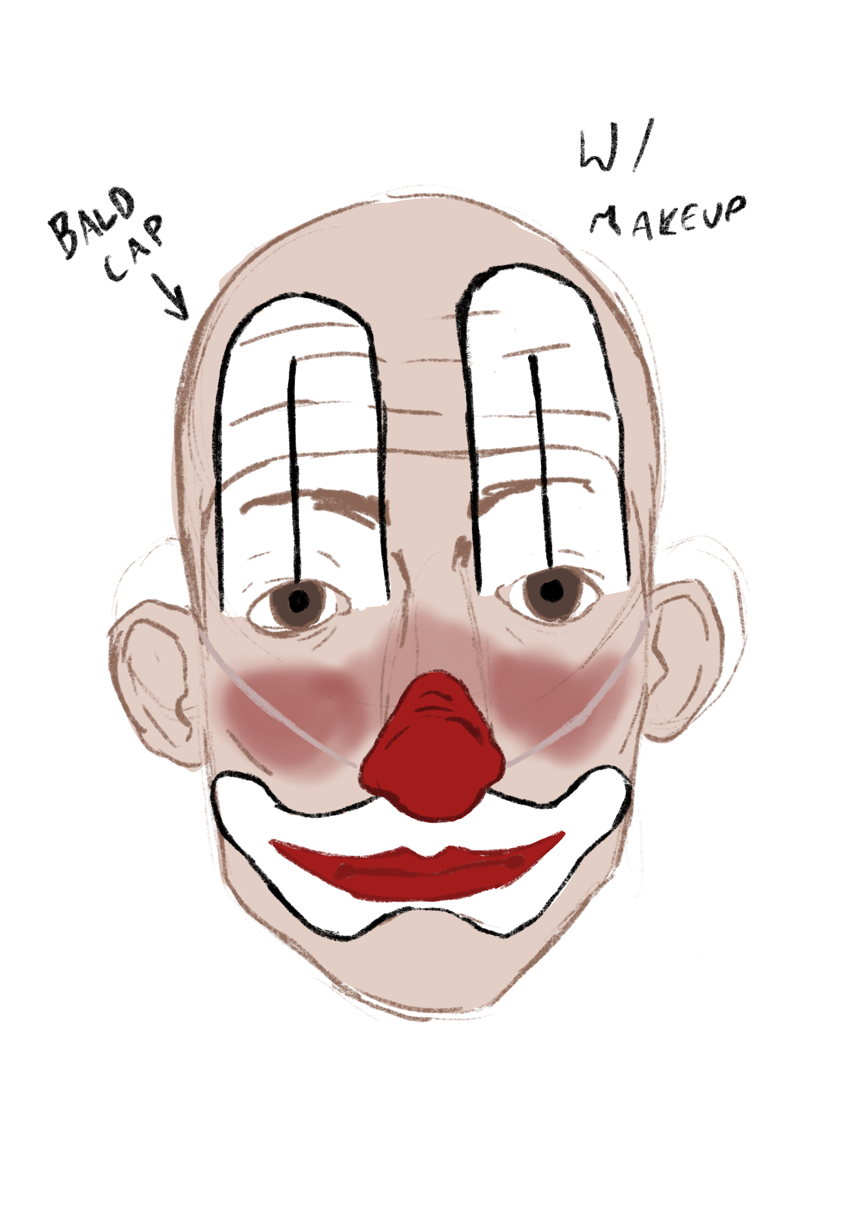 Circus Boy make-up guide