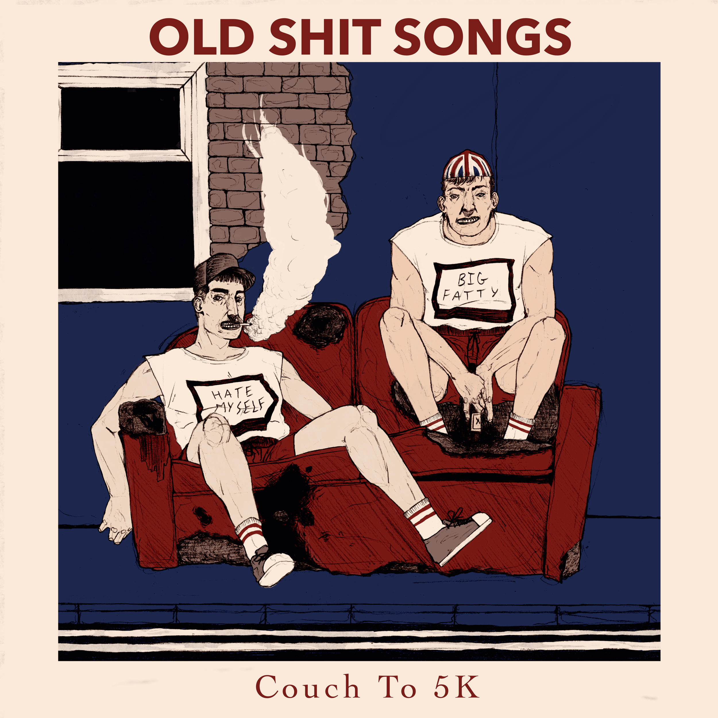 Single cover for 'Couch to 5K' by Old Shit Songs, 2025