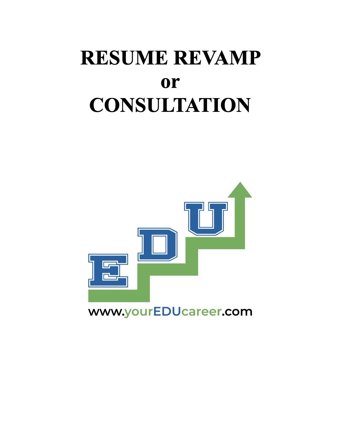 Resume Revamp or Consultation