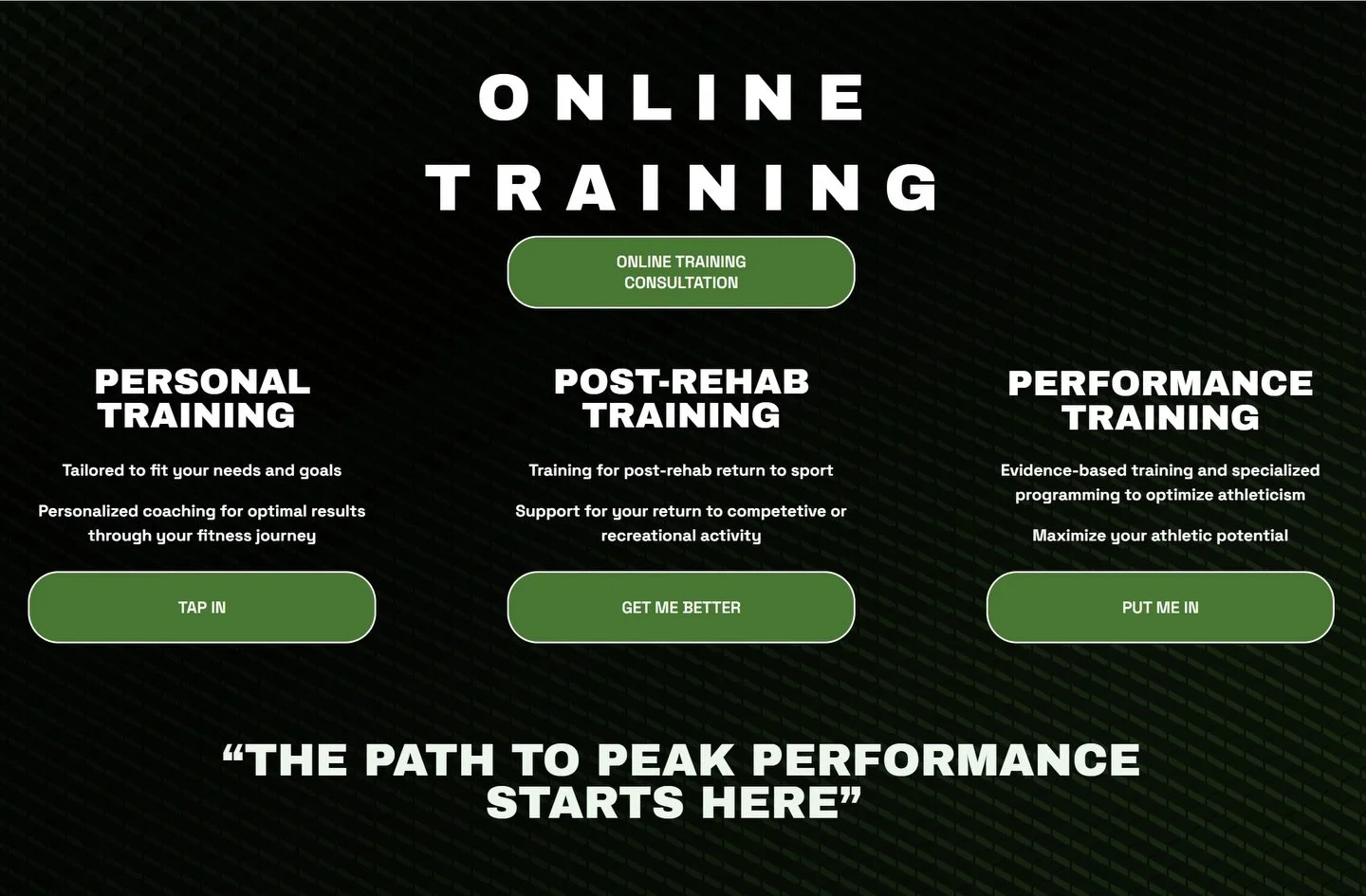 Can&rsquo;t train in person? No problem.

Banx Performance Online Training gives you individualized structure, accountability, and programming built around your goals&mdash;wherever you train.

🔗 banxperformance.com