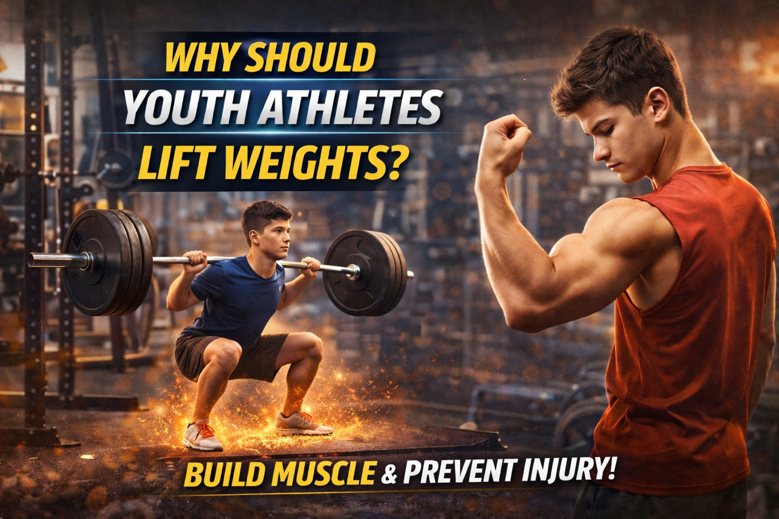 Why should youth athletes lift weights?