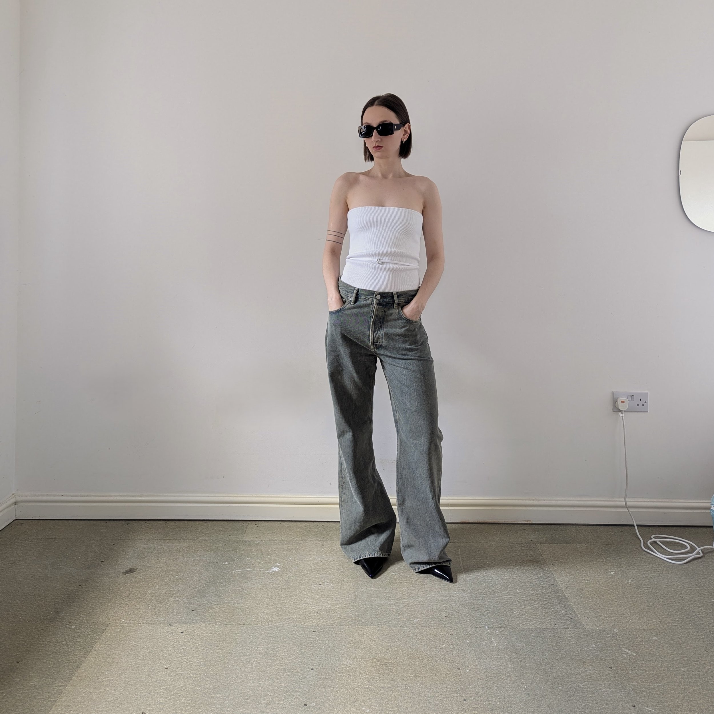 Tube Top #09 I Off- White