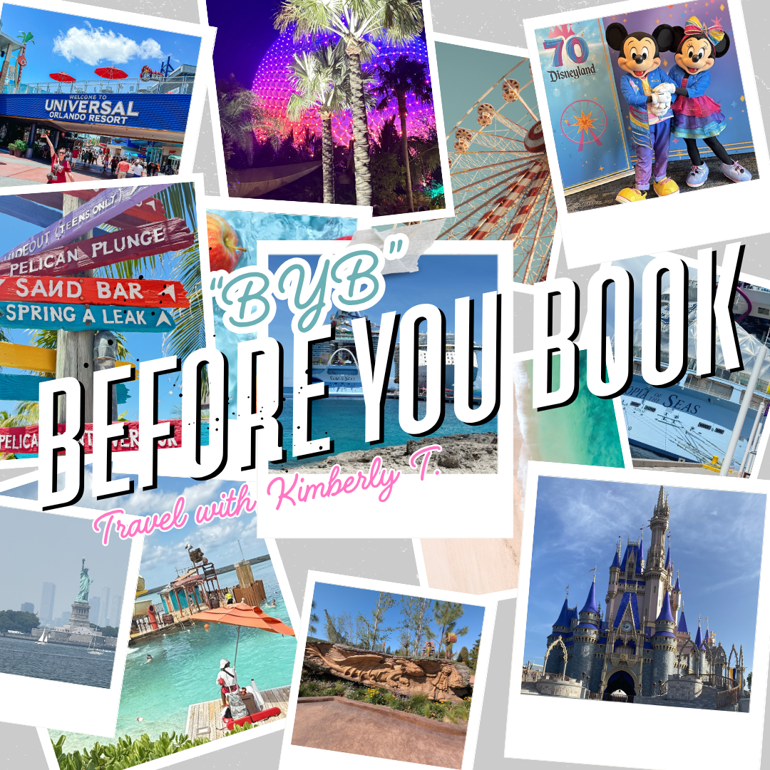 New Series: Before You Book “BYB”