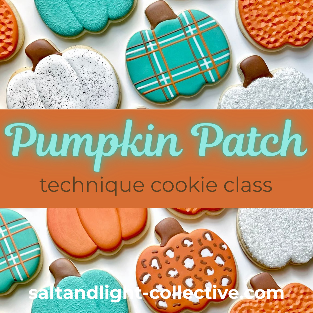 Pumpkin Patch Technique Cookie Class | Kids 5+ & Adults | November 22