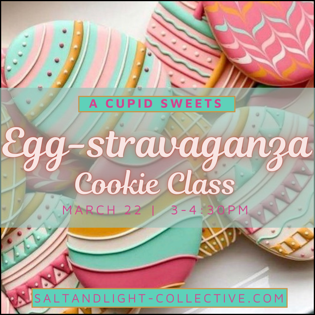 Egg-stravaganza Cookie Class | Adults and Kids 8+ | March 22
