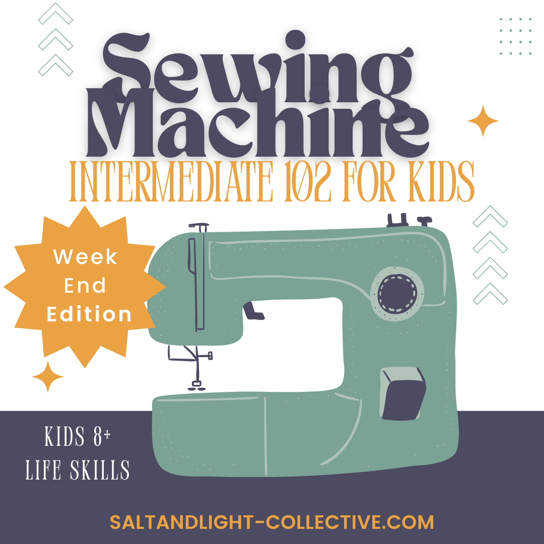 Sewing Machine Intermediate 102 for Kids - Weekend Edition | January 31 & February 21
