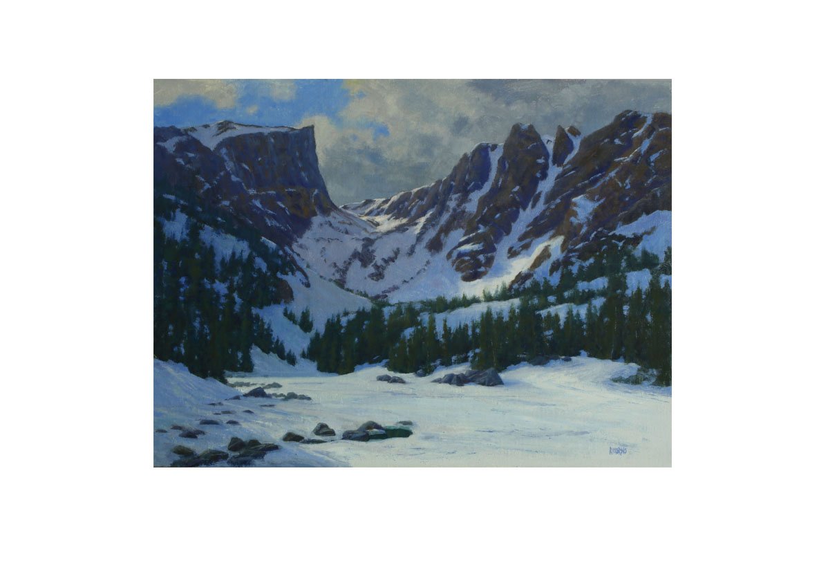 Dream Lake, RMNP ...18x24...Oil on Linen Panel...Rittorno.jpg