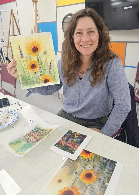 Watercolor on Masa Paper: Batik-Inspired Textures with Cindy Sarkady