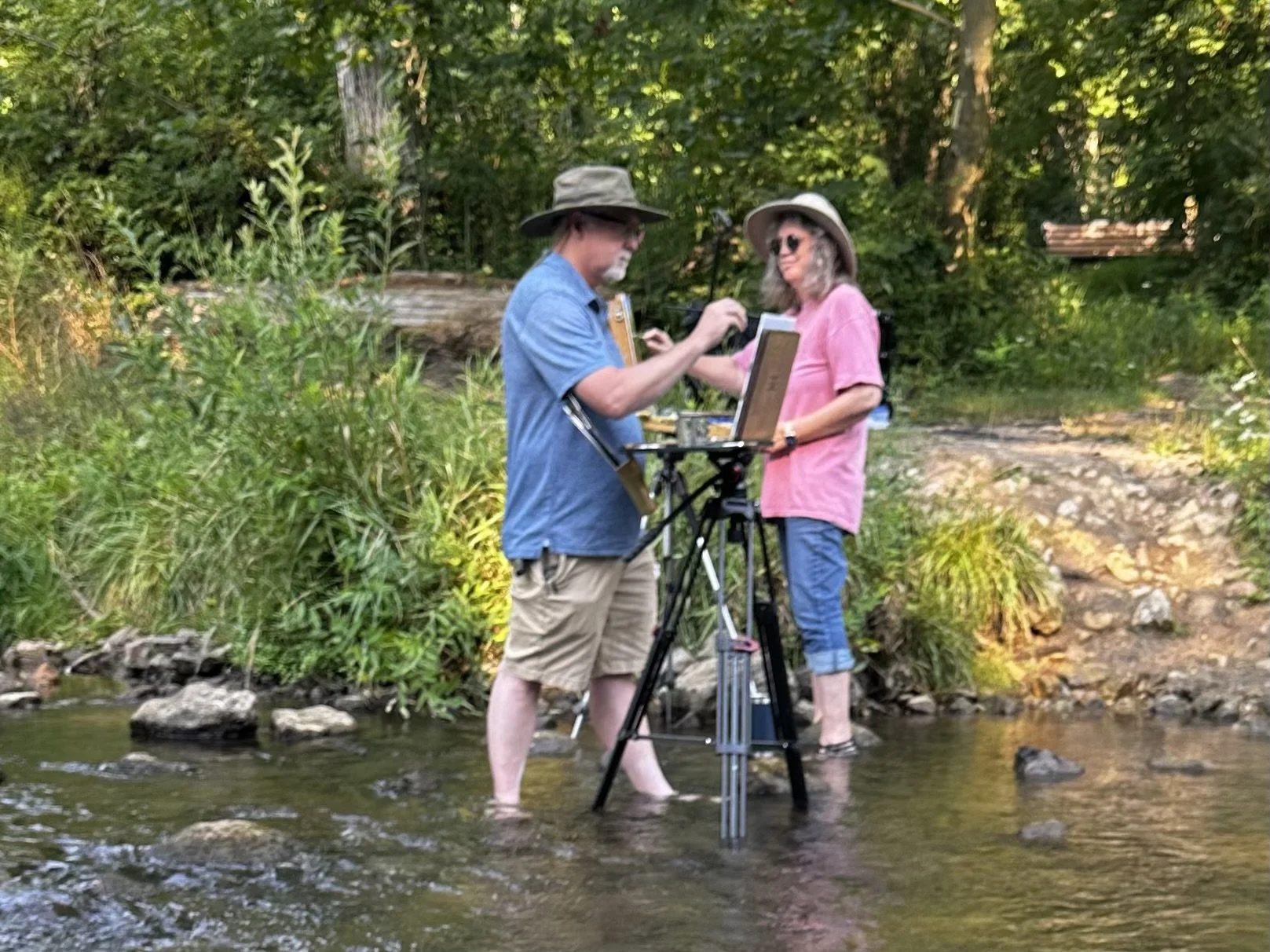 Plein Air Prep Workshop with Rob Burkhard &amp; Tracy Bezesky