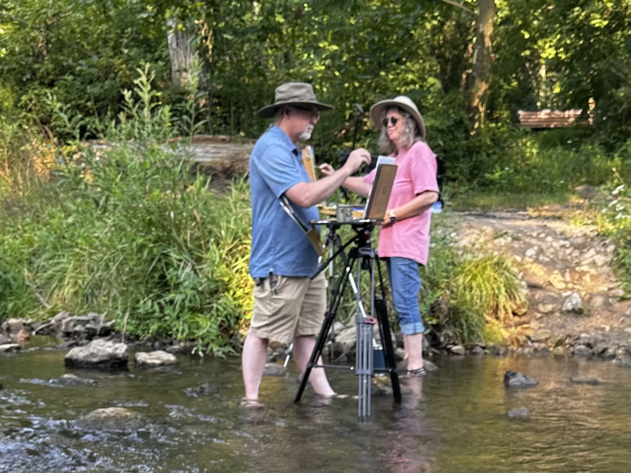 Plein Air Prep Workshop with Rob Burkhard and Tracy Bezesky