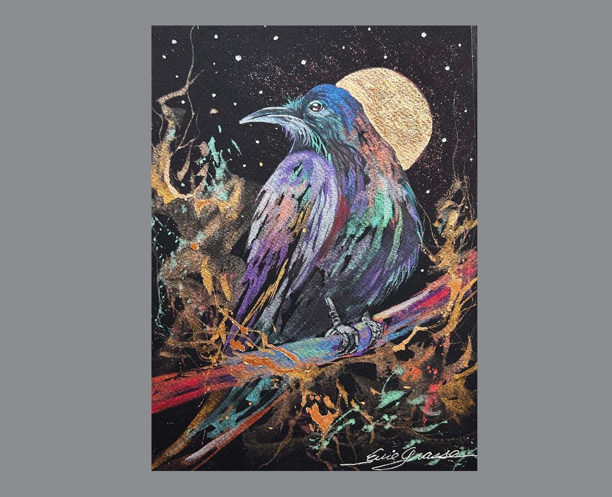 Copper Moon and the Raven