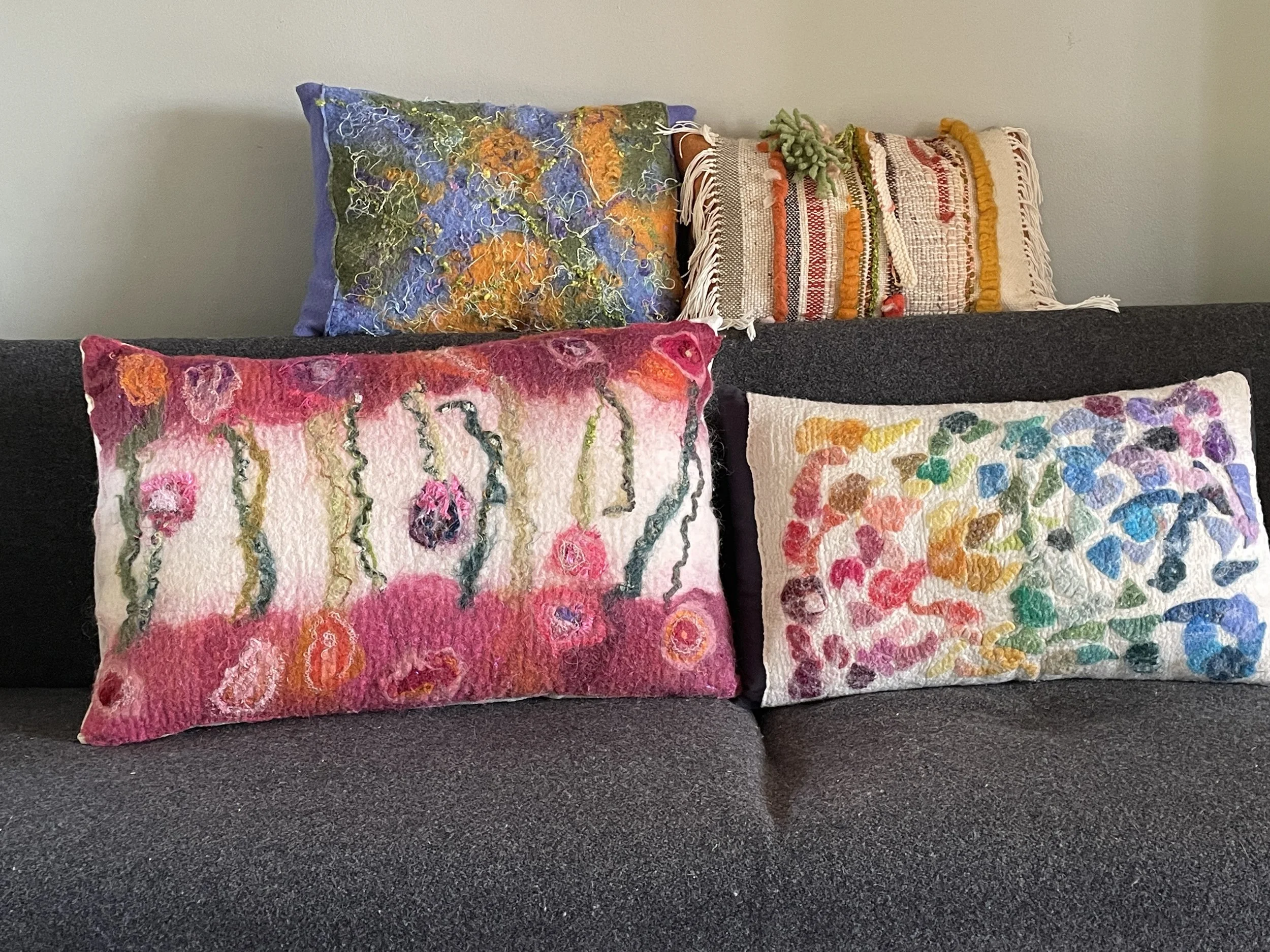 Pillows felted-Weaving.JPG