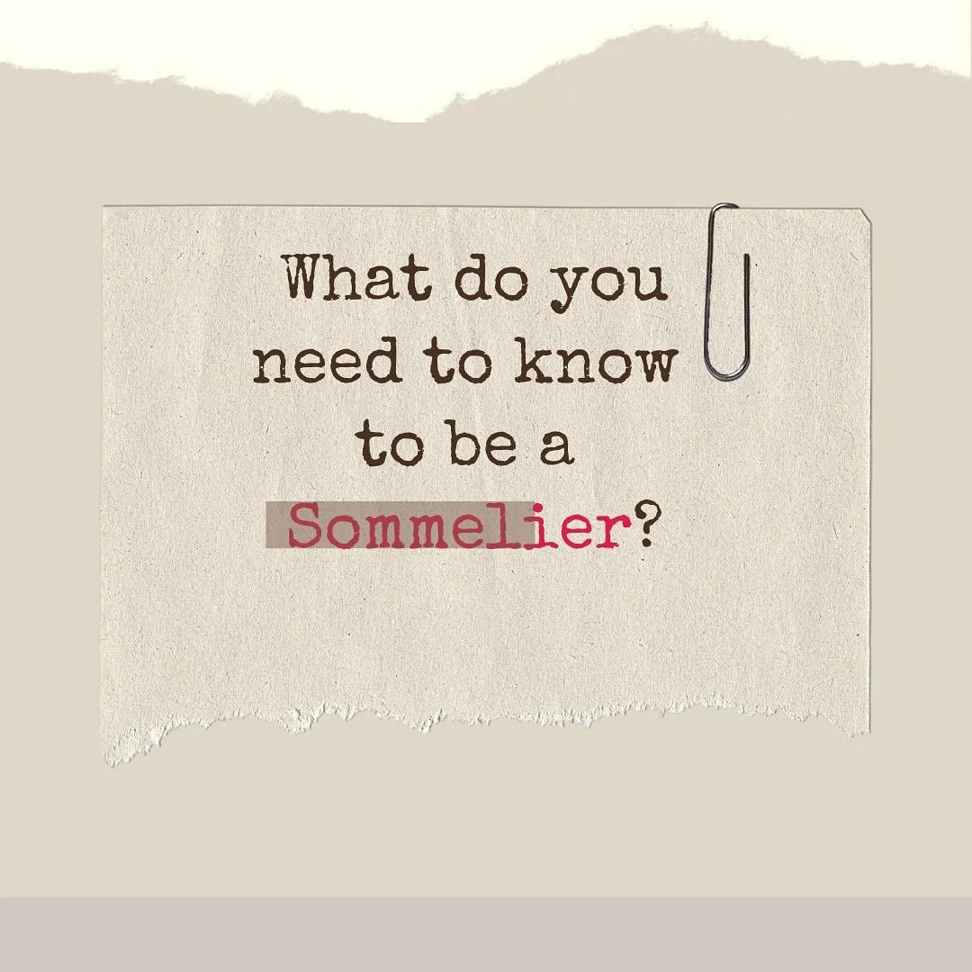 A brief introduction to a Sommelier&rsquo;s skills!
&hellip; Expertise in Wine ✅
But there is so much more to the Profession! 👆🏻 

&hellip;and it never gets boring 🥱 it&rsquo;s a profession made of passion surrounded by an amazing wine community.
