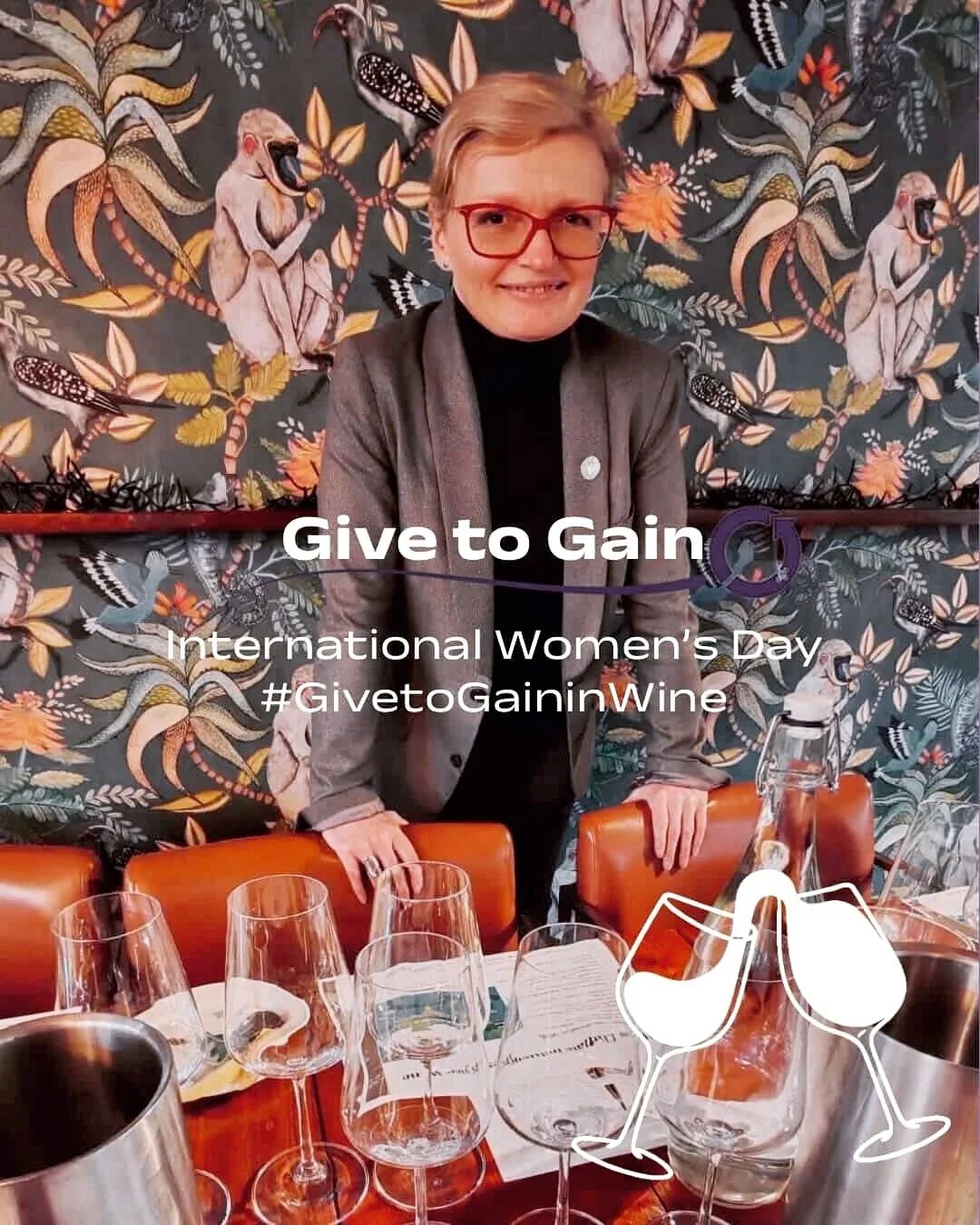 This years International Women&rsquo;s Day theme is &bdquo;Give to Gain&ldquo;.

When we give, we gain.

Together we can strengthen the path to our goals by supporting one another.

My passion is bringing wine closer to people by sharing knowledge, m