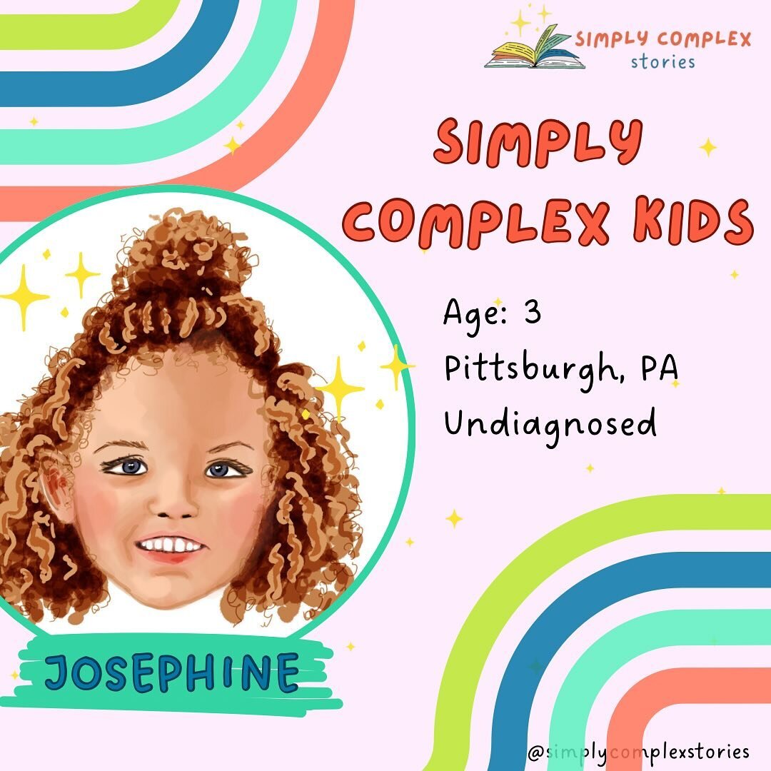 It&rsquo;s time to introduce you to this week&rsquo;s Simply Complex Kid, Josephine! 

Josie is 3.5 and lives in Pittsburgh, PA with her mom, dad, and cat, Kevin. She&rsquo;s just finishing up a three week intensive in Denver at @napacenter ! Way to 