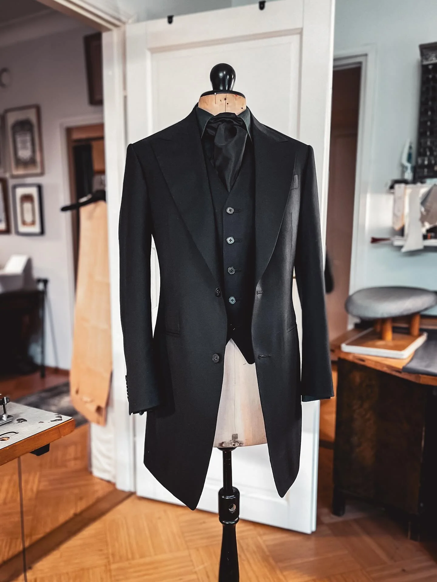 One of the greatest joys of being a bespoke tailor is crafting something truly unique for each of our clients. 

It&rsquo;s never just about a suit &mdash; it&rsquo;s about creating one that looks and feels like you. 🖤

#BespokeTailor #BespokeTailor