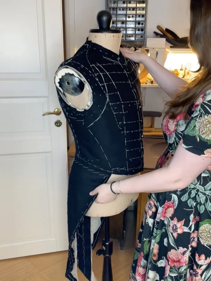 [ First Fitting Stage | The Heritage Unifom ]

After years of dreaming, planning, sketching, and prototyping, I have finally reached the first fitting stage of my dream tailoring project. Seeing it take shape feels surreal, and the research and prepa