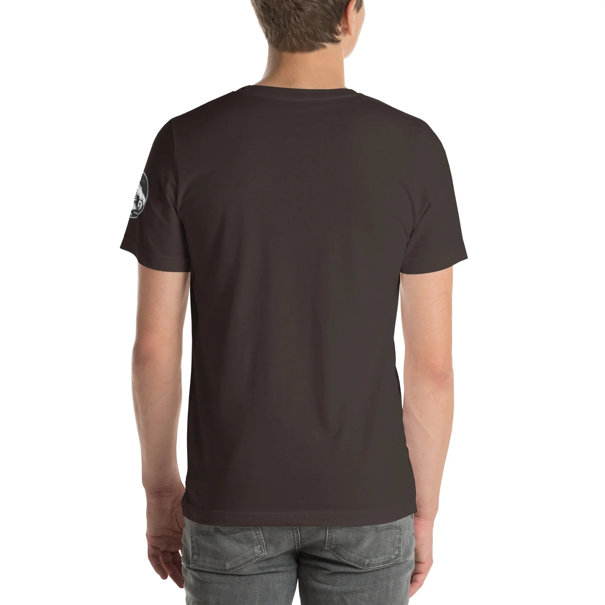 unisex-staple-t-shirt-brown-back-689f420e1b71f.jpg