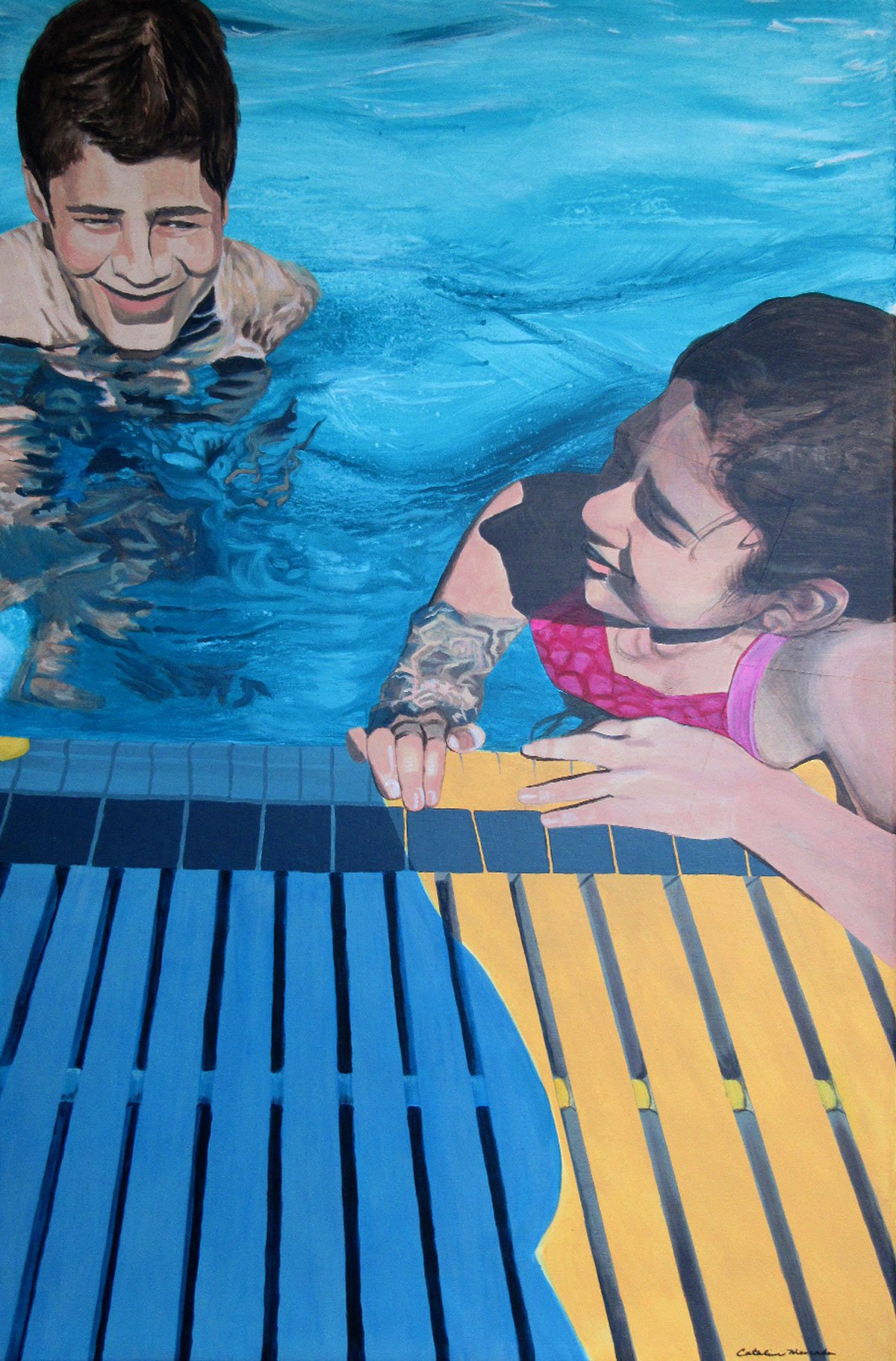 Hot Summer Day (24x36 inches)