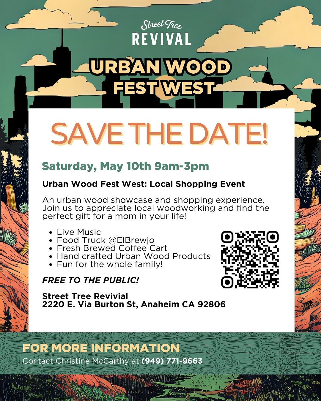 Come visit Girl Buildrs this Saturday at Urban Wood Fest West, hosted by Street Tree Revival!

✨ We&rsquo;re honored to be featured in Street Tree Revival&rsquo;s post and can&rsquo;t wait to share what Girl Buildrs is all about. Swing by to see our 