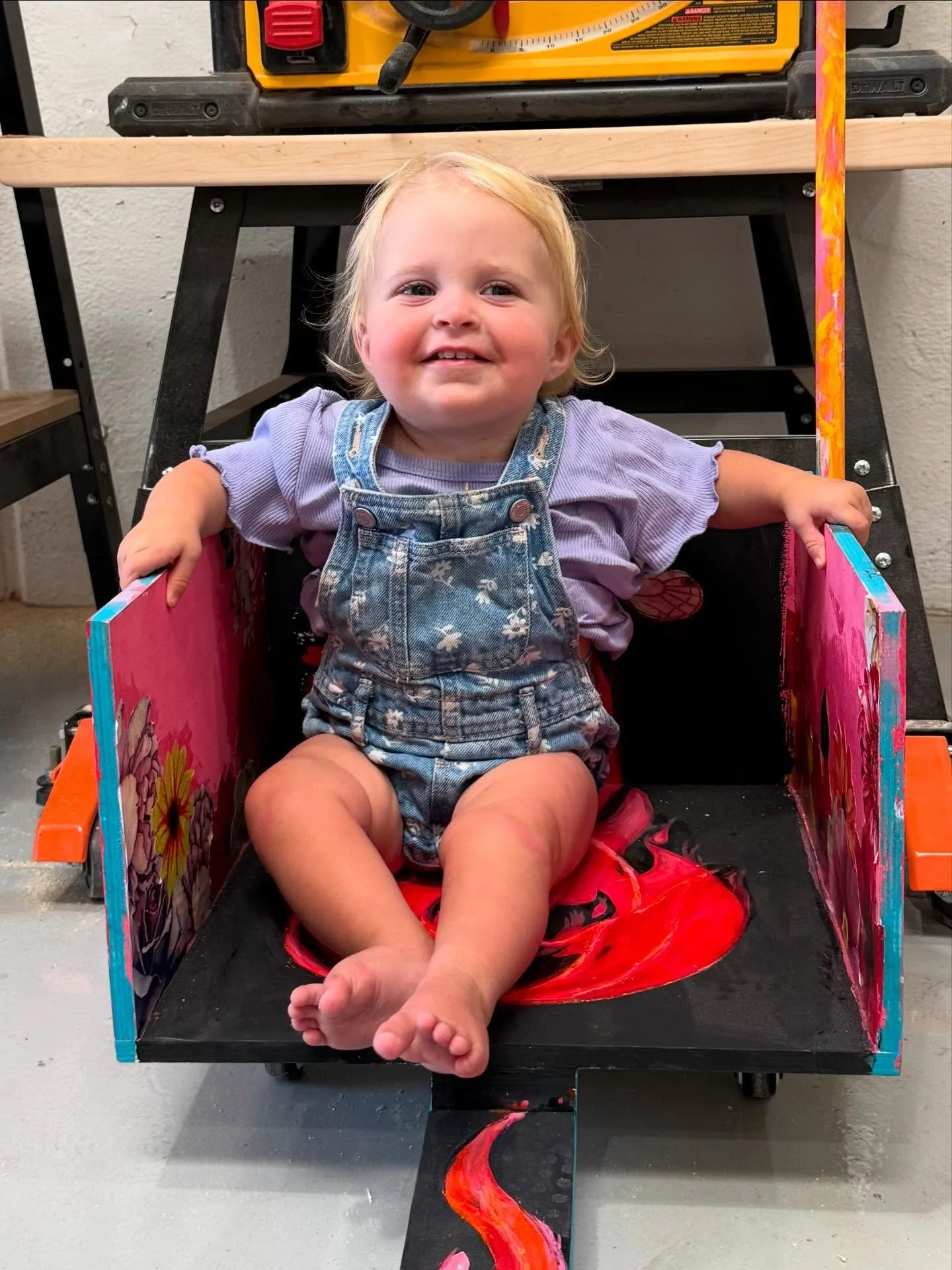 💛🚗 Our Shop Baby Avery is proof that you&rsquo;re never too young to catch the building bug, especially when you get to cruise around in the official GB go-kart. Girl Buildrs is for everyone, no matter your age or size ! Whether you&rsquo;re buildi