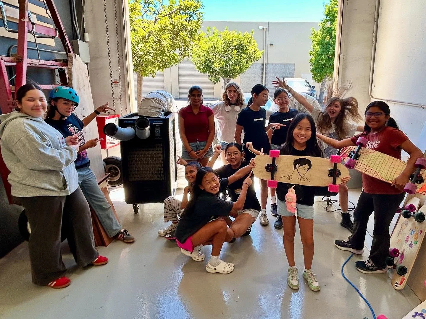 🌻 Hope everyone is having a great Labor Day weekend! 

❄️ Big shoutout to Air Solutions @goairsolutions for donating their AC equipment and keeping us cool during our 1st Annual Free Girls Summer Building Program. Your generosity made a huge differe