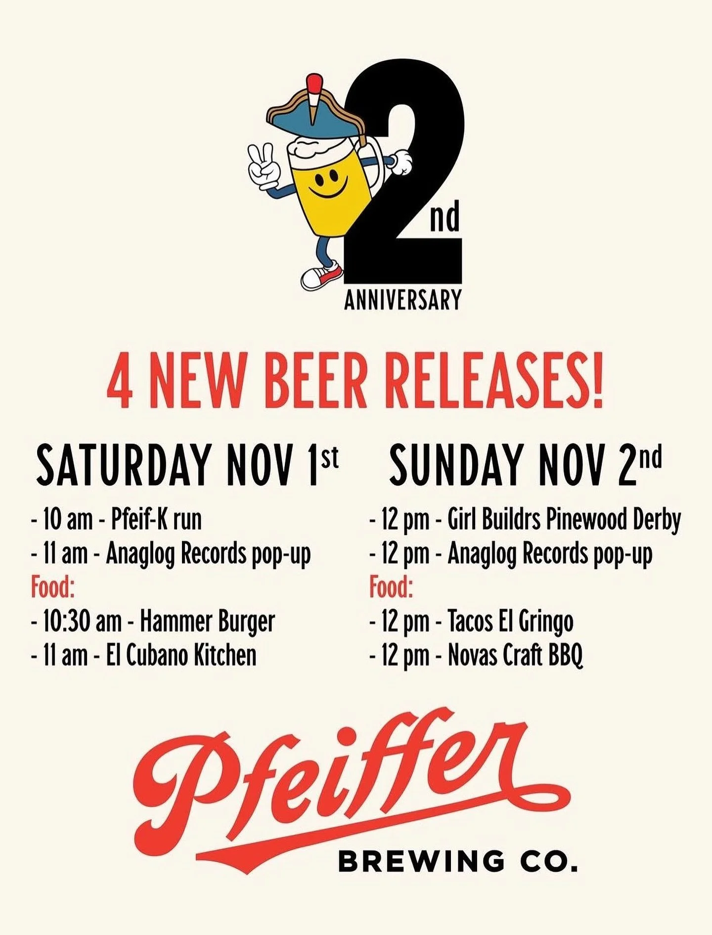 🏁 Save the Date: Sunday, Nov 2 &mdash; Girl Buildrs Fundraiser at Pfeiffers! 🎉

💪 Join us as we kick off fundraising for our 2nd Annual Free Girls Summer Building Program! Our first program was a huge success, and we&rsquo;re ready to keep the mom