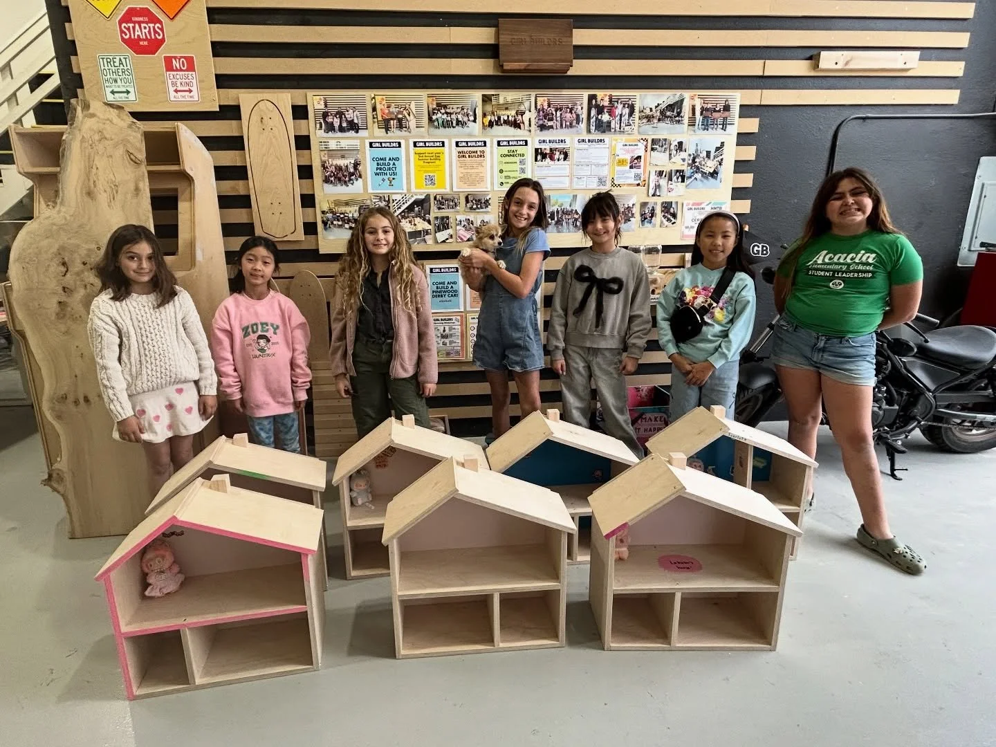 ✨ This past weekend&rsquo;s Labubu Dollhouse Workshop was such a fun and creative build! The girls brought so much imagination to their dollhouses. It was amazing seeing each project come together, building, cutting, sanding, and decorating. Seeing p