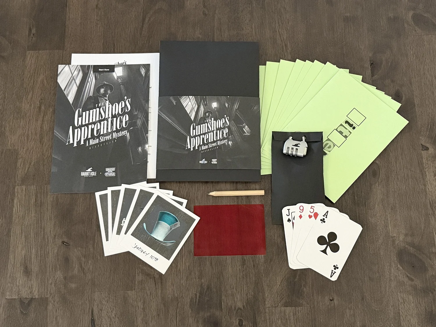 The Gumshoe's Apprentice game contents